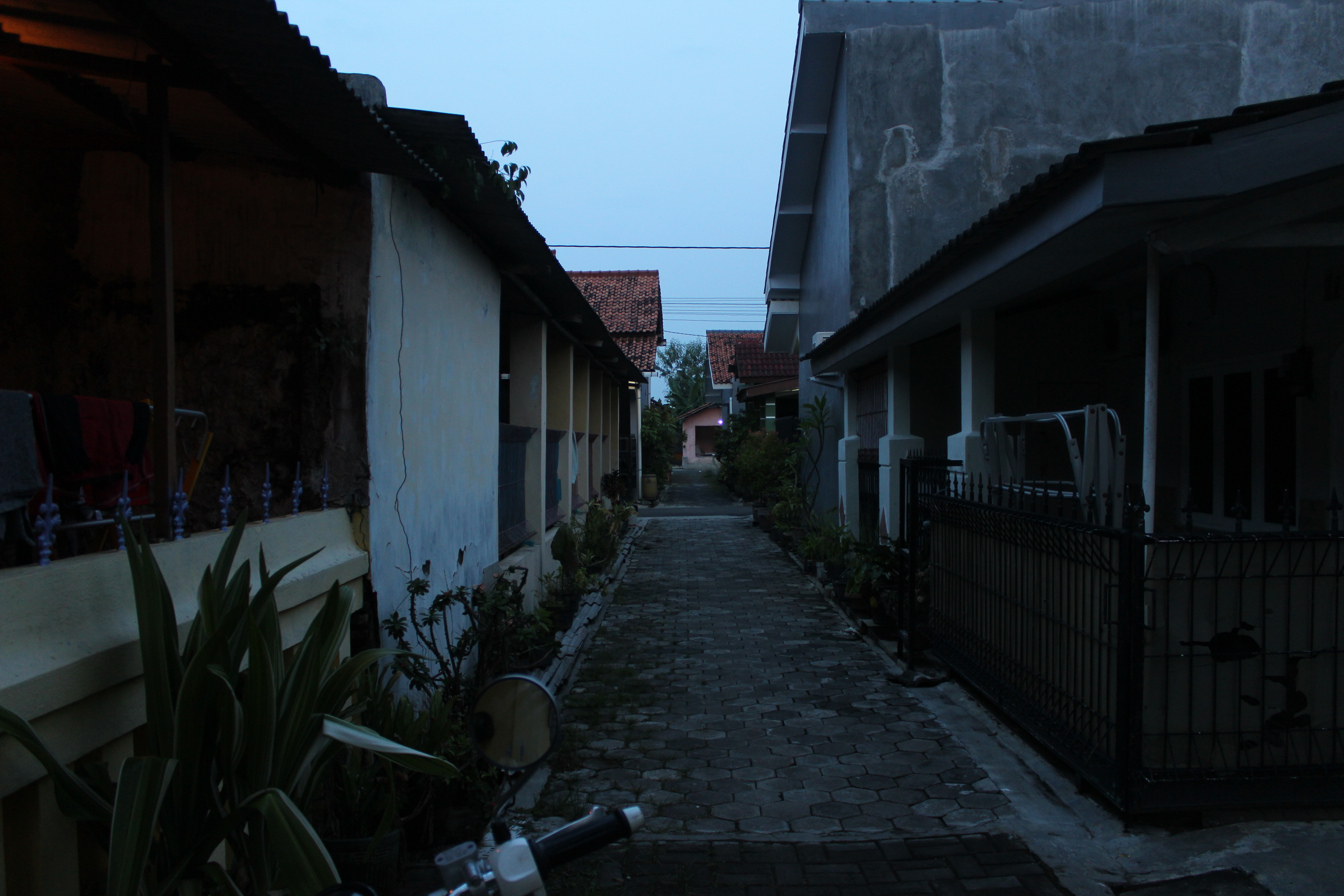 Housing in tegal, indonesia photo