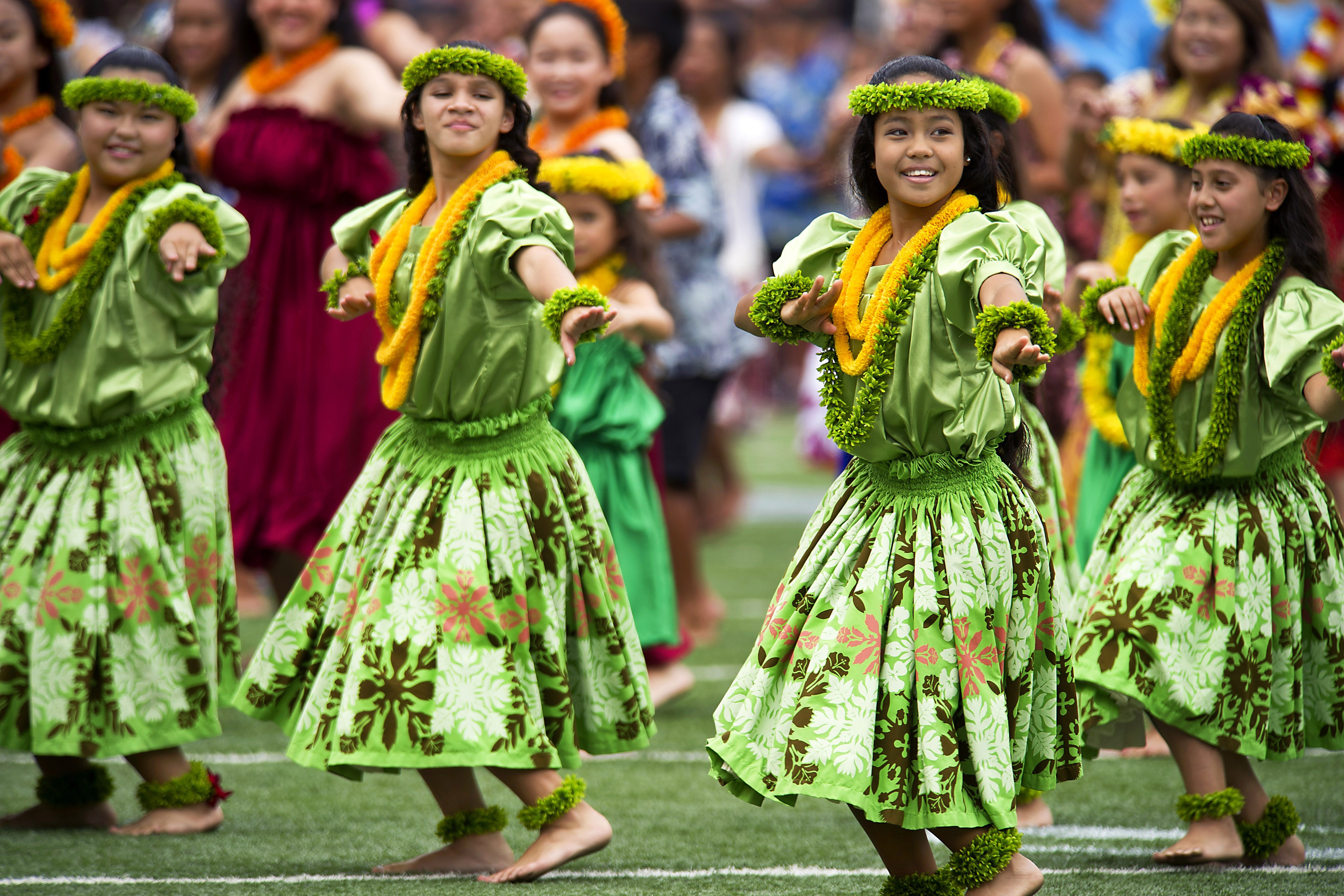 Traditional Dancers Hula Dance in Hawaii image - Free stock photo ...