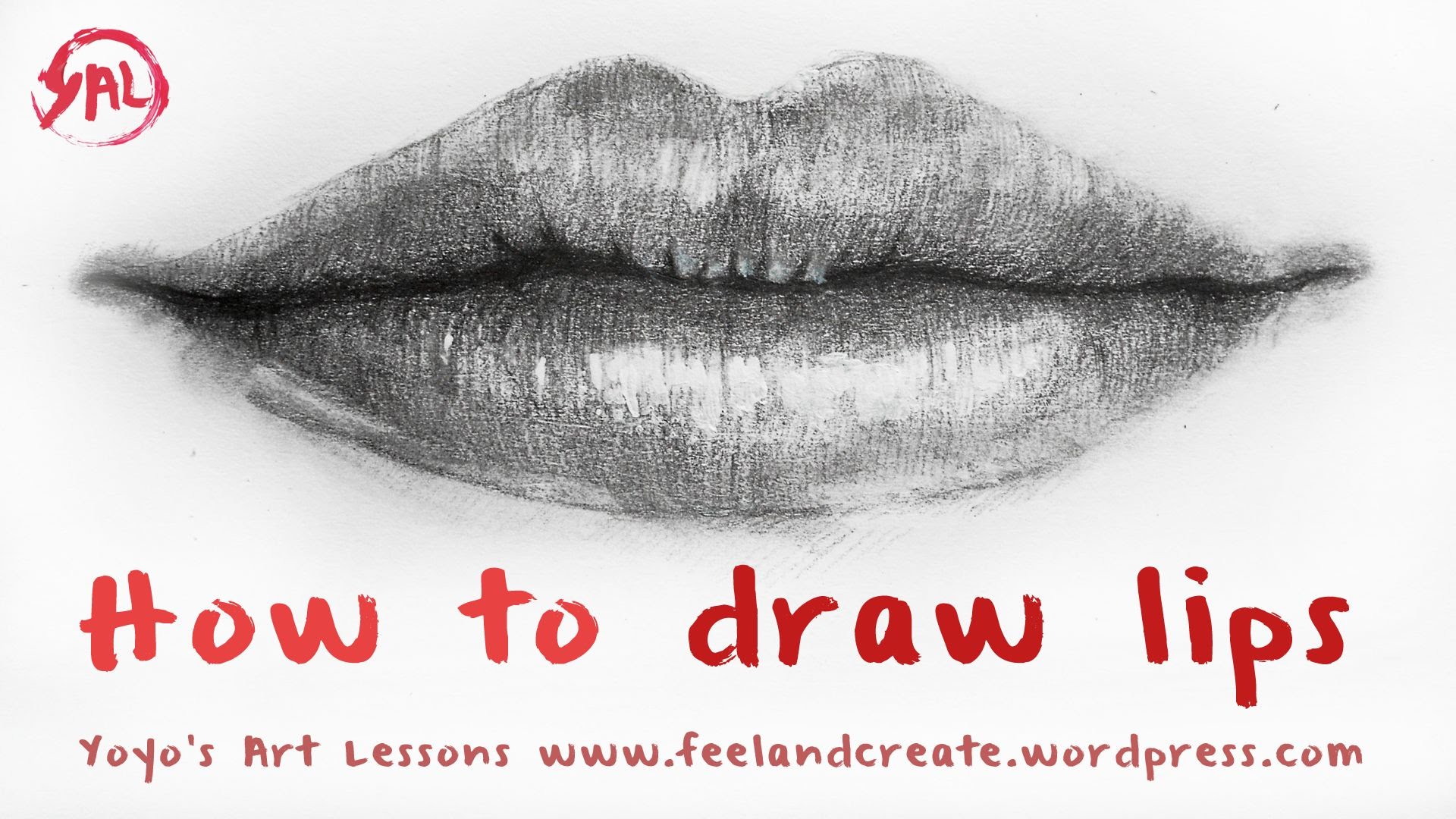 How To Draw Mouth and Lips - Drawing Tutorial - YouTube