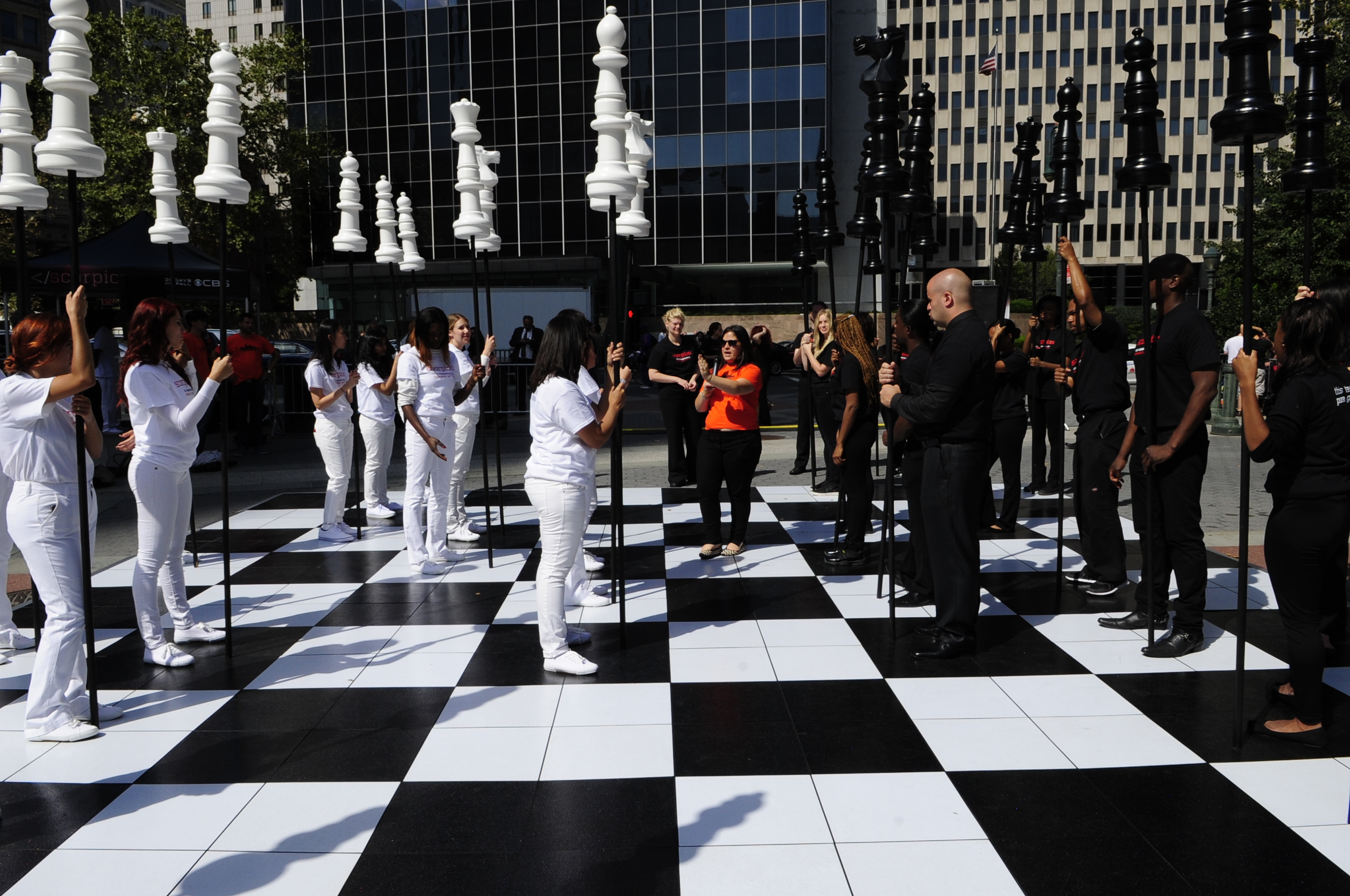 Human Chess Game Scorpion NYC Event - Page 5 - Scorpion Photos - CBS.com