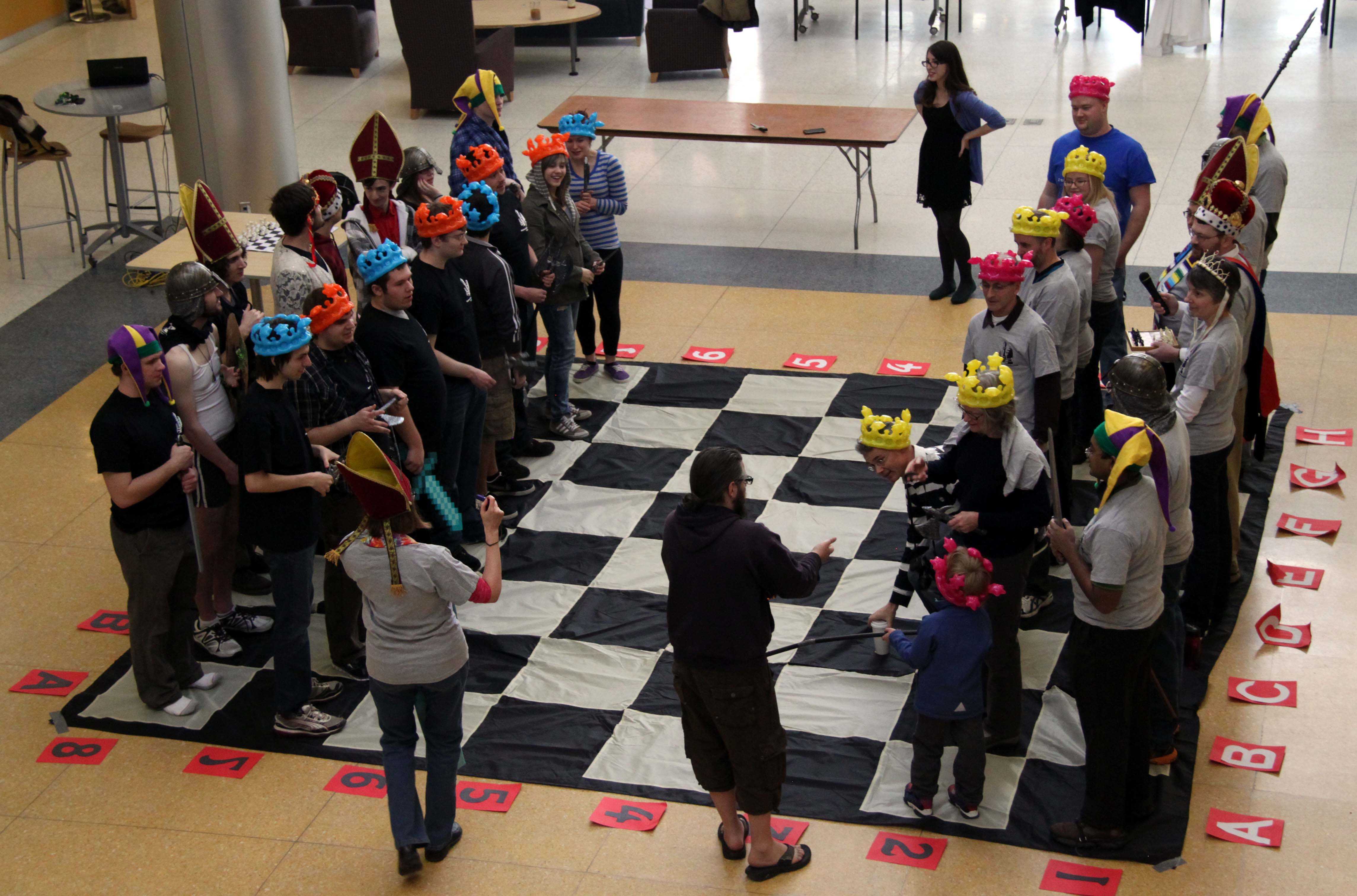 Human Chess Takes Over Campus Center – The Campus