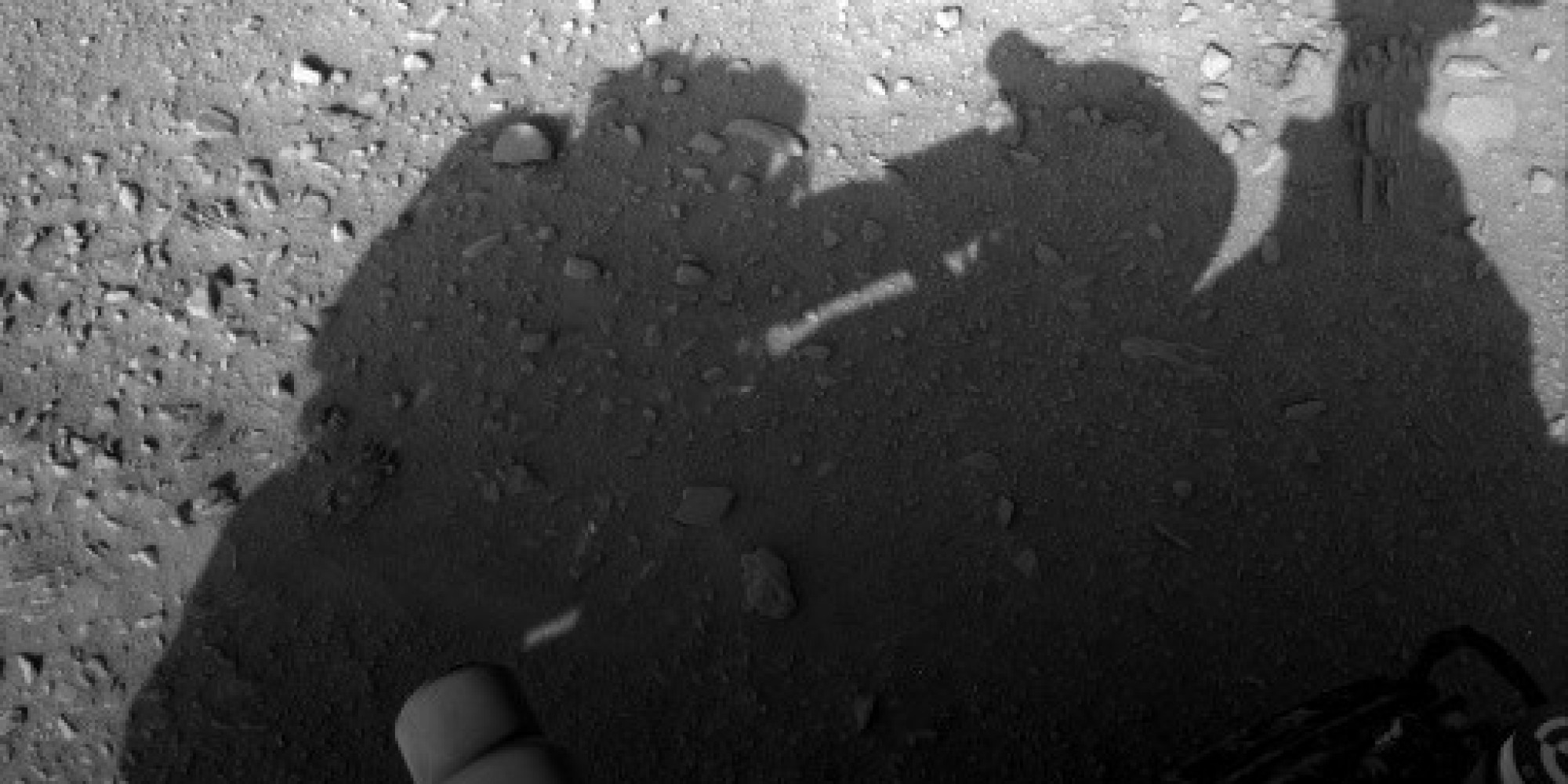 Mars Rover Photo Shows 'Human Shadow,' Or Maybe It Doesn't | HuffPost