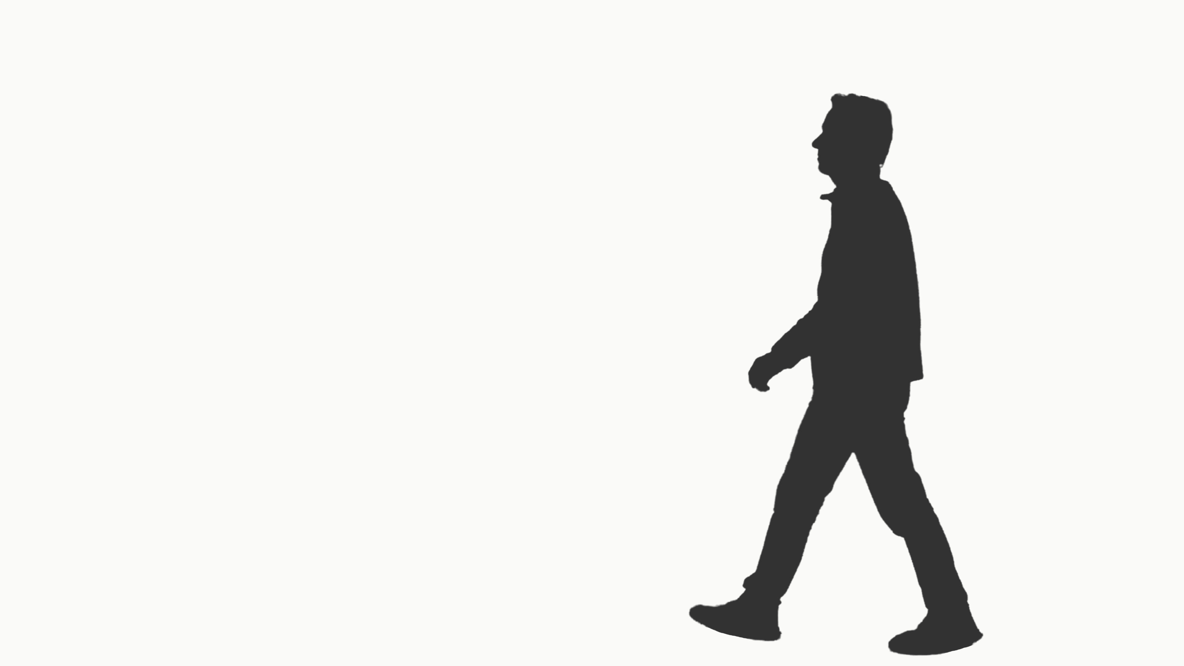 Human Silhouette Walking at GetDrawings.com | Free for personal use ...