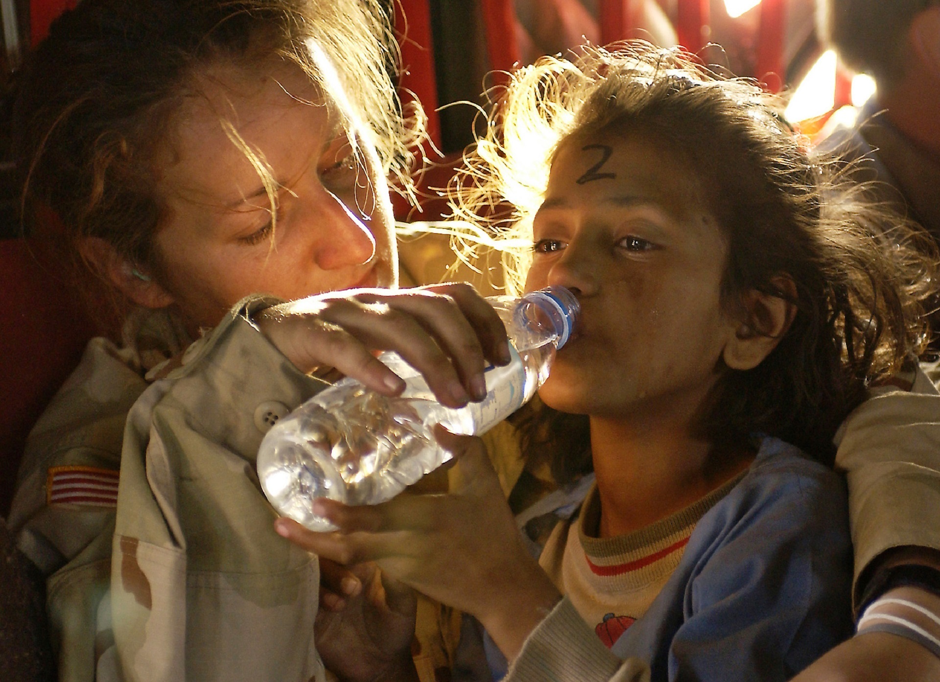 Humanitarian aid photo