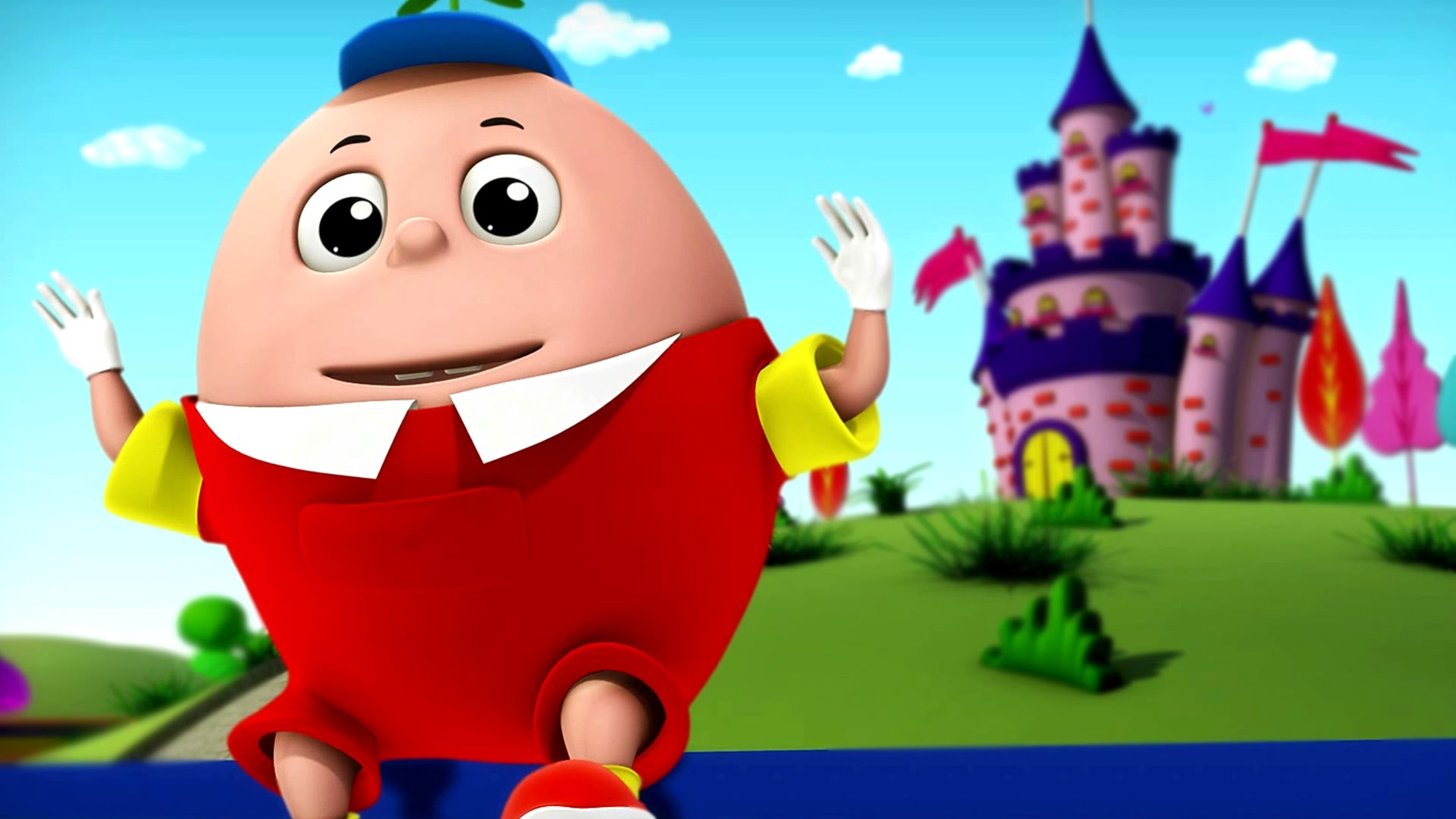 Humpty Dumpty | Nursery Rhymes For Kids And Childrens | 3d Songs For ...