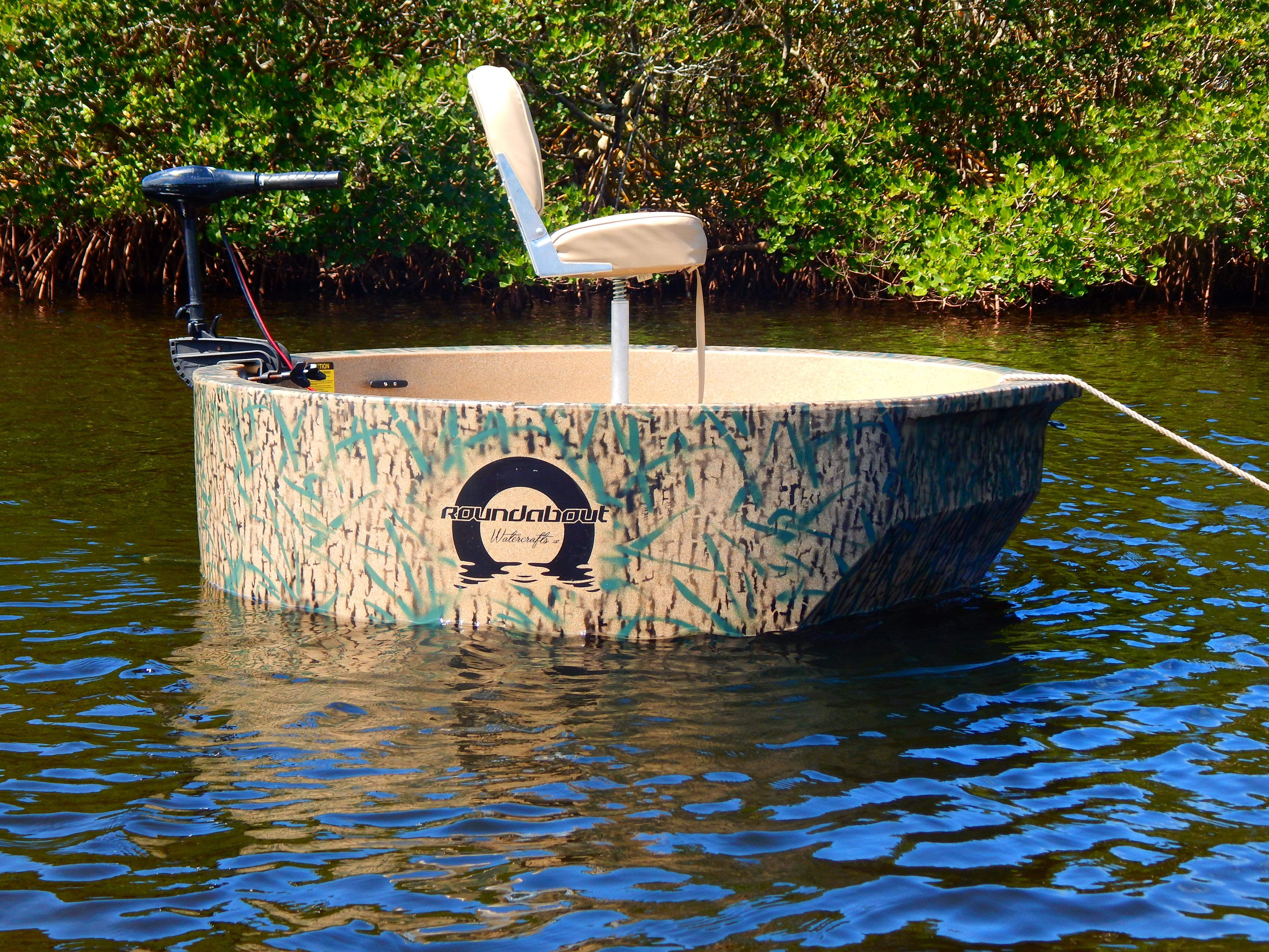 Roundabout Woodsman One or Two Man Hunting Boat | Round Boats