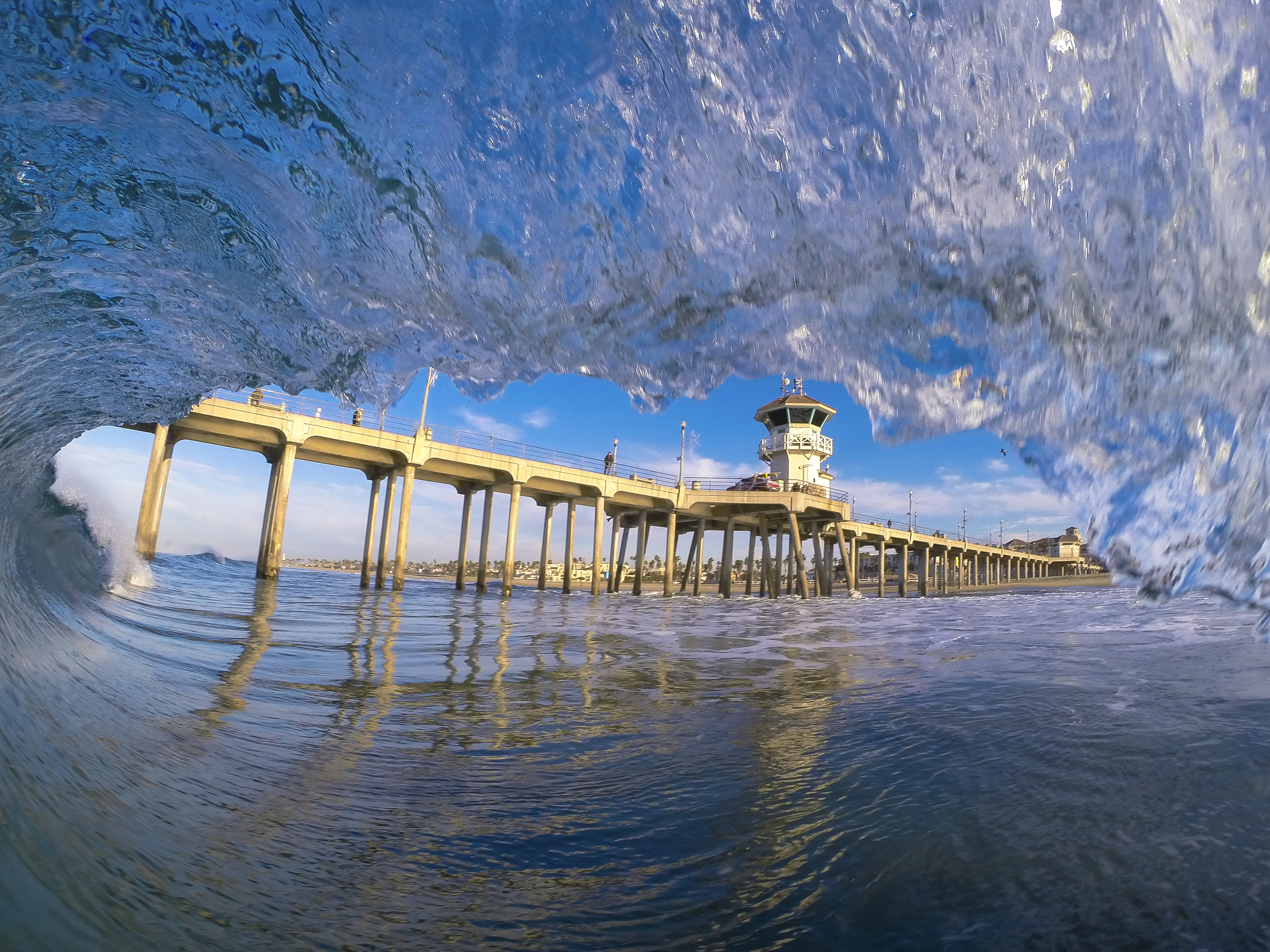 Huntington Beach Pier | FotoMerlin - Surf City Family