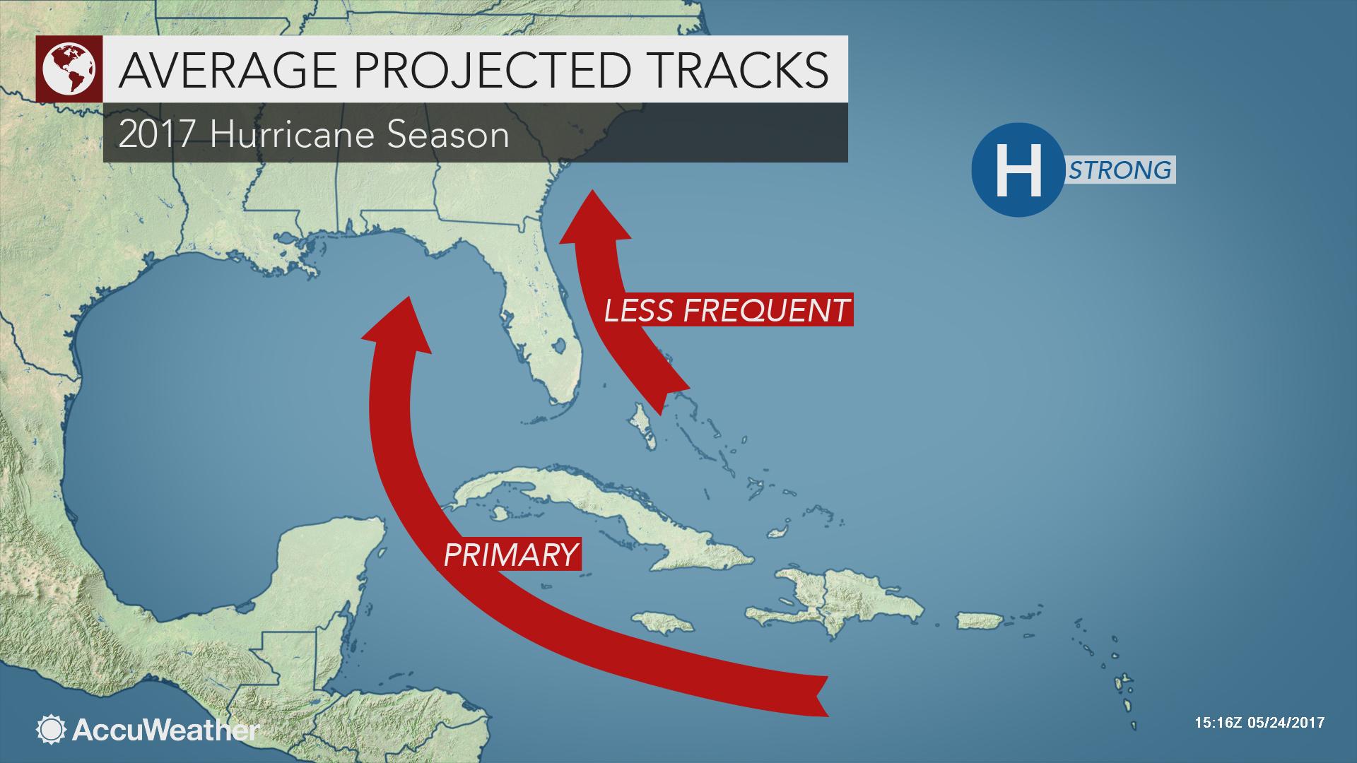 2017 Atlantic hurricanes to pose threat to southeastern US despite ...