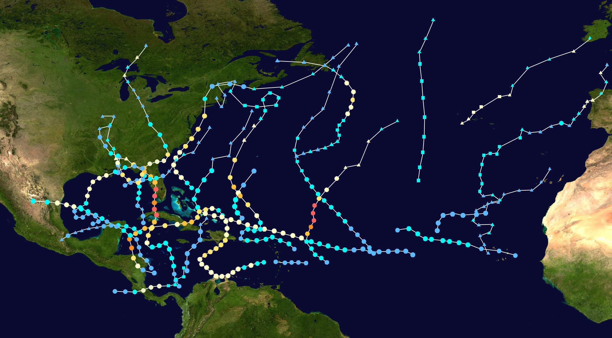 2019 Atlantic Hurricane Season (GaryKJR) | Hypothetical Hurricanes ...