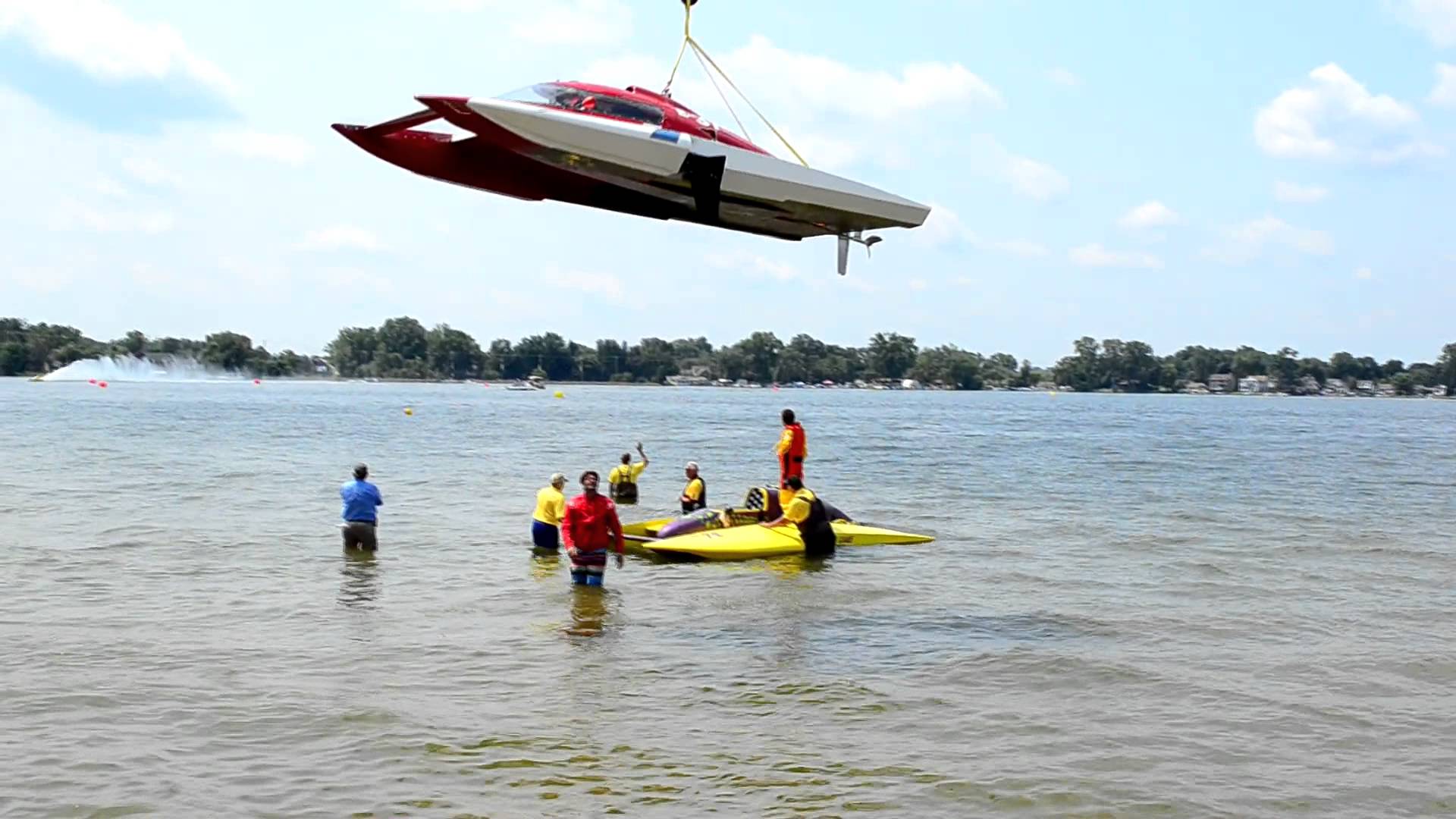 Hydroplane Boat Race 