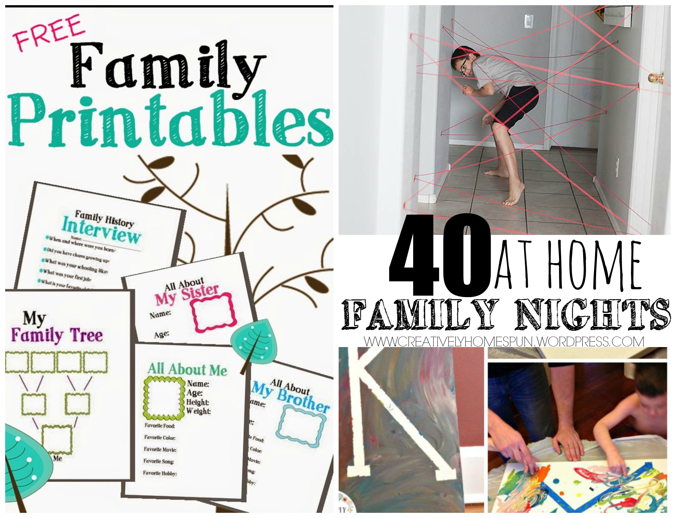 40 at Home Family Nights