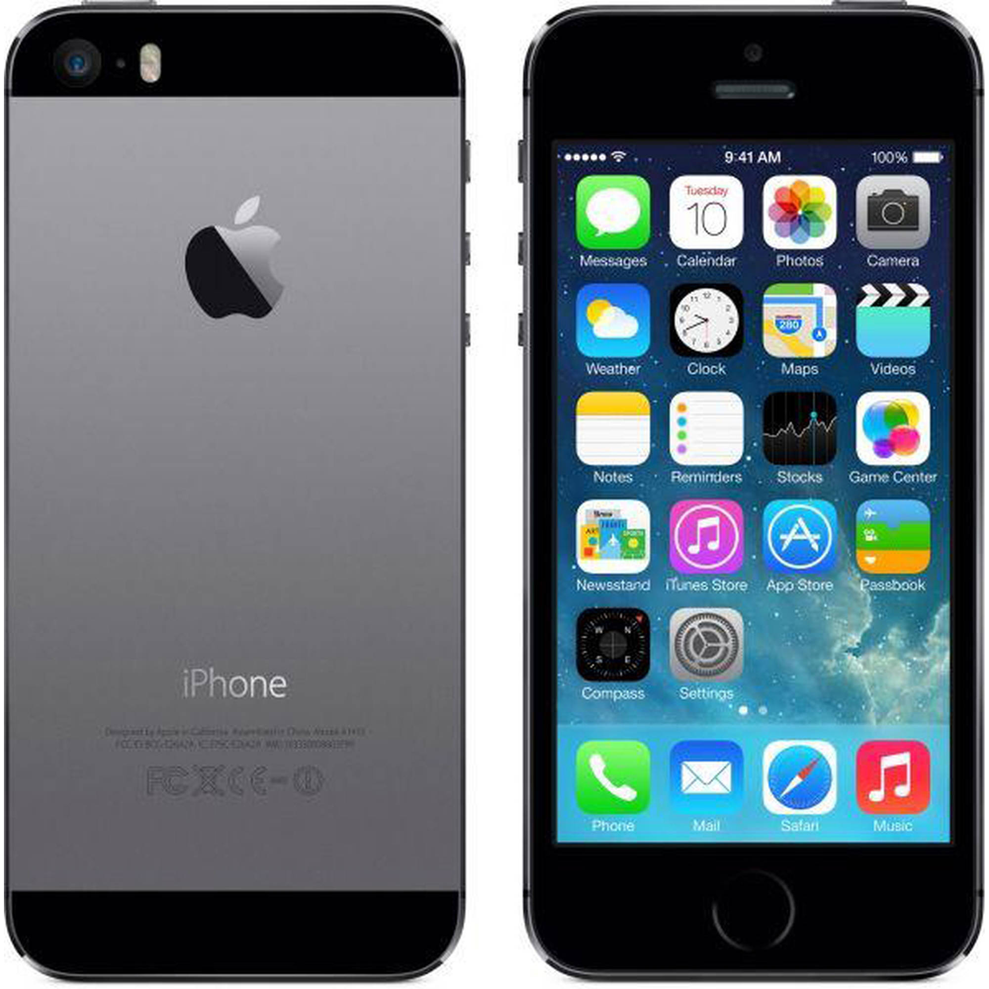 Apple iPhone 5s 16GB Unlocked GSM 4G LTE Dual-Core Phone w/ 8MP ...