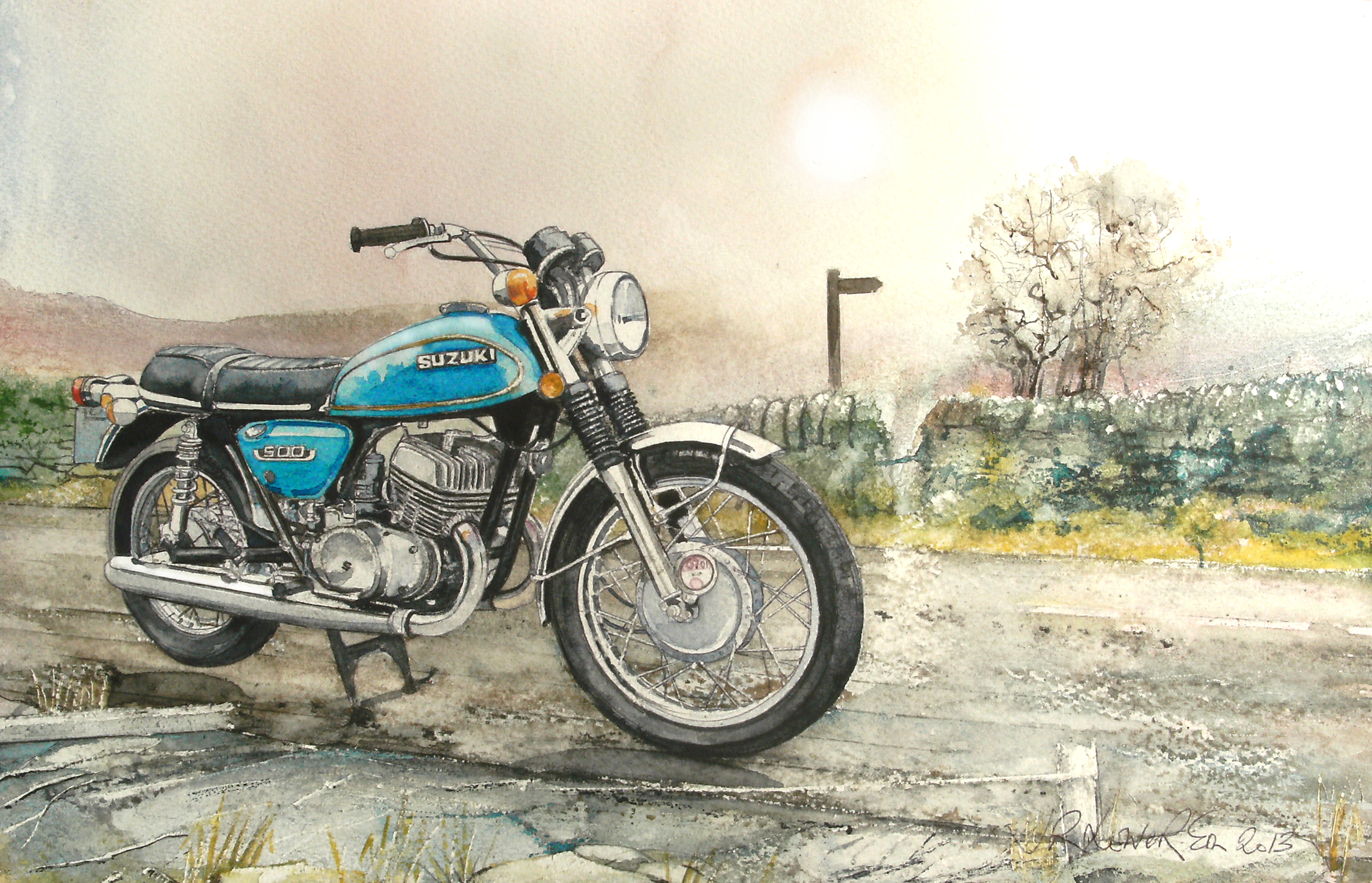 I wish that I knew what I know now, 1975, Painting Motorbikes, Mapperley:, Modern Painters, HQ Photo