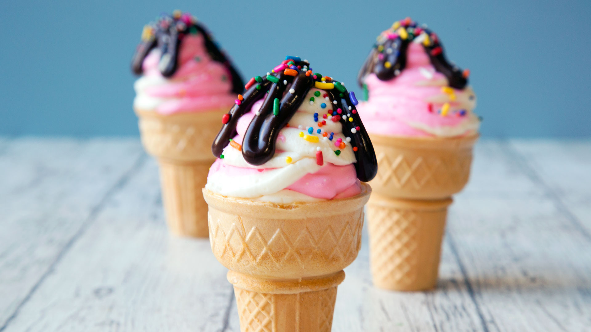 Ice Cream Cone Cupcakes ~ Recipe | Tastemade