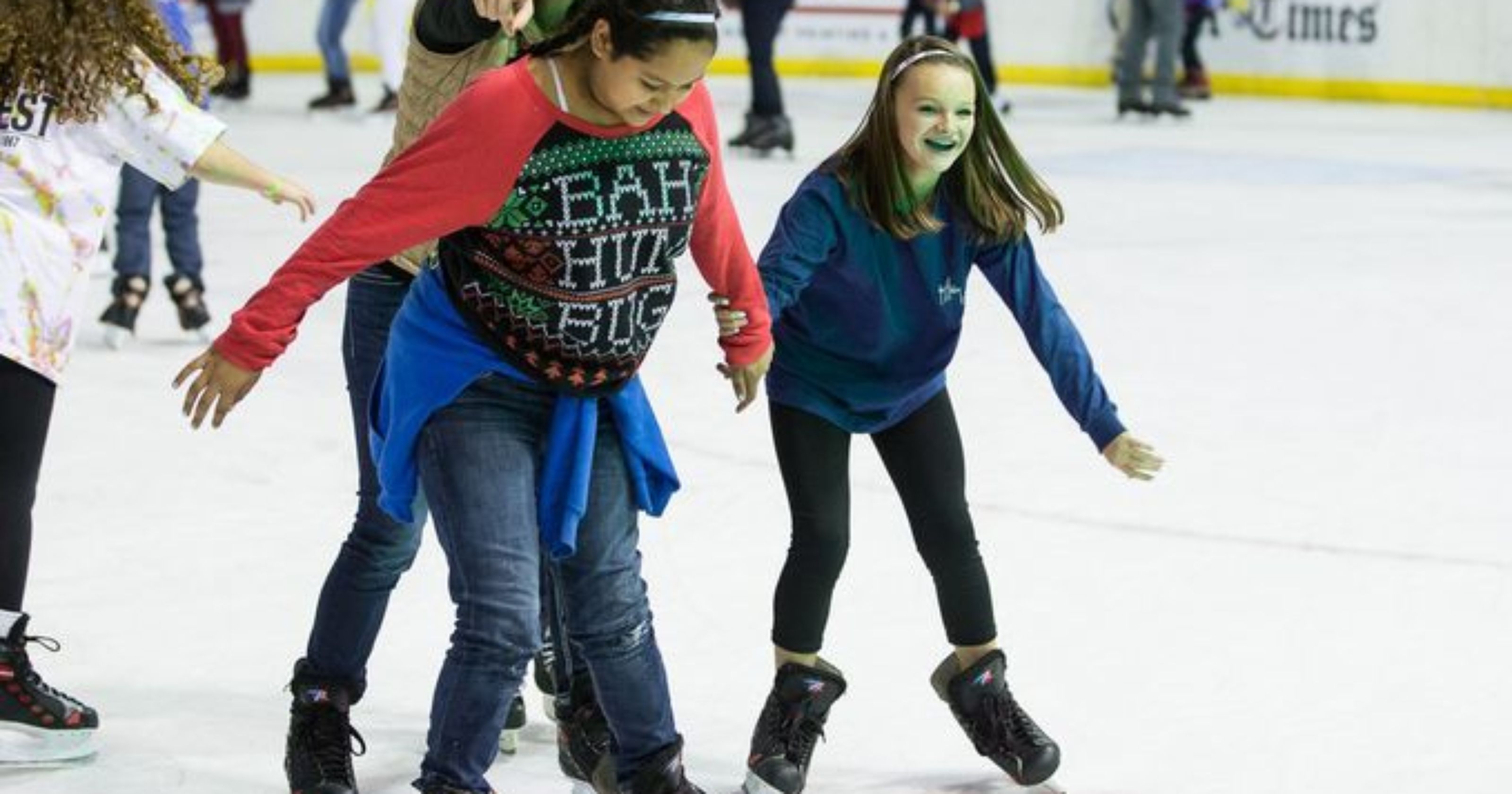 Ice skating in Corpus Christi at the American Bank Center