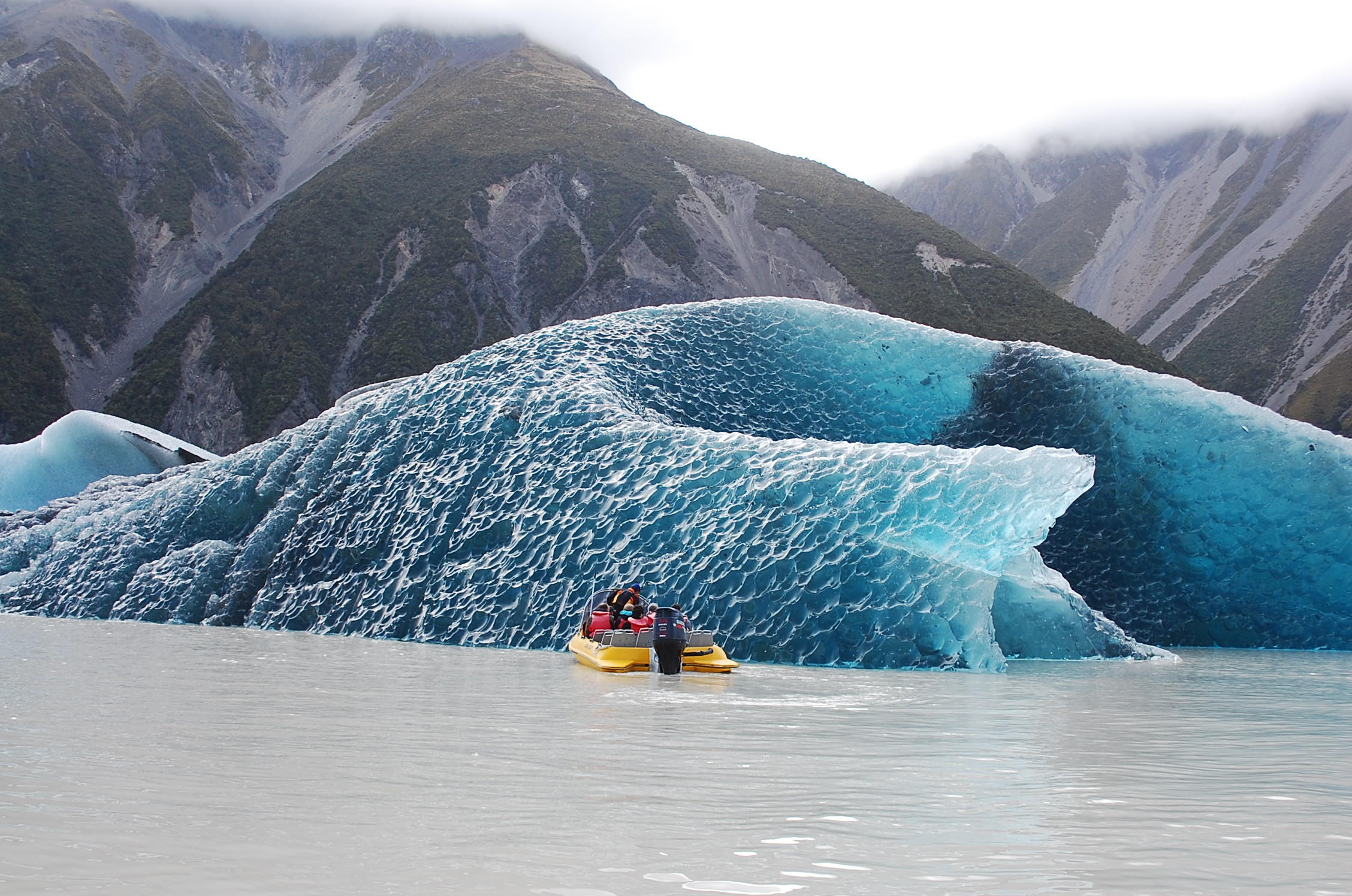 Interesting Photo of the Day: Massive Iceberg Rolls Over Exposing ...