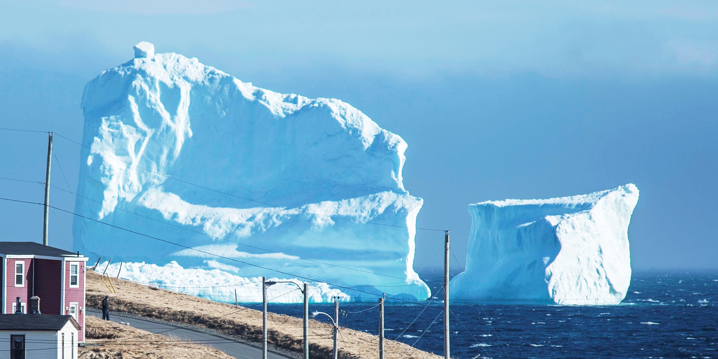 An Enormous Hunk of Ice Gets Stuck in Iceberg Alley | WIRED
