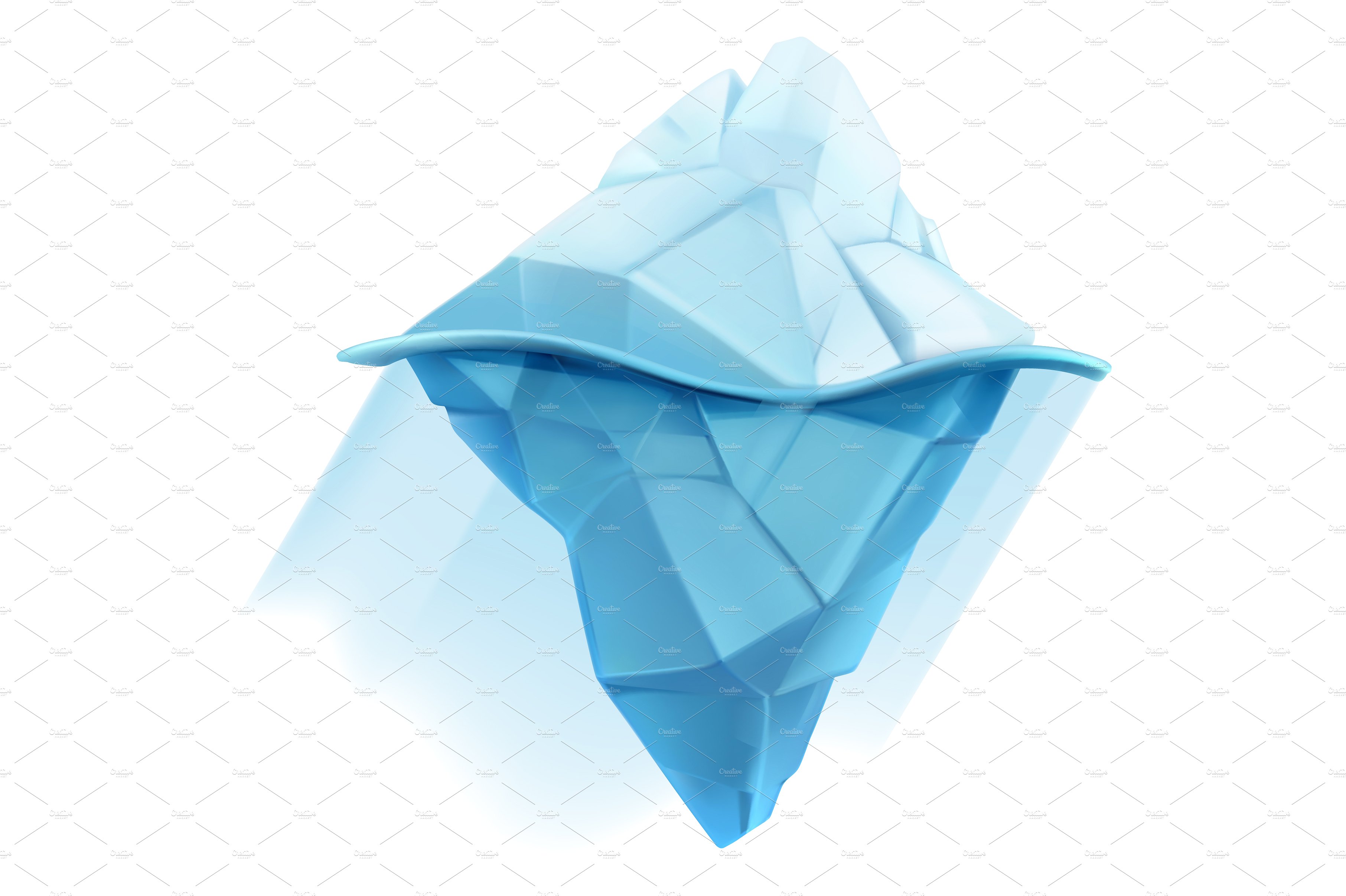 Iceberg icon ~ Icons ~ Creative Market