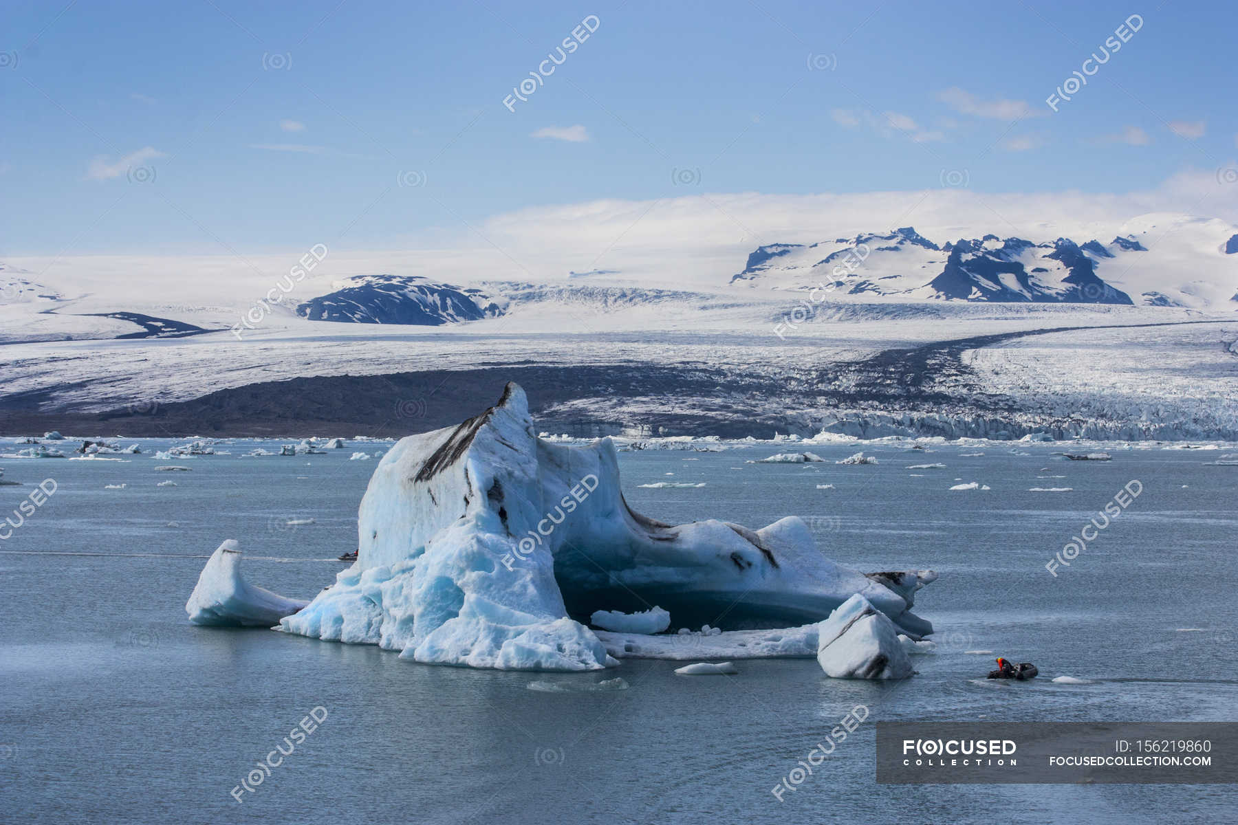 Jokulsarlon glacier during daytime — Stock Photo | #156219860
