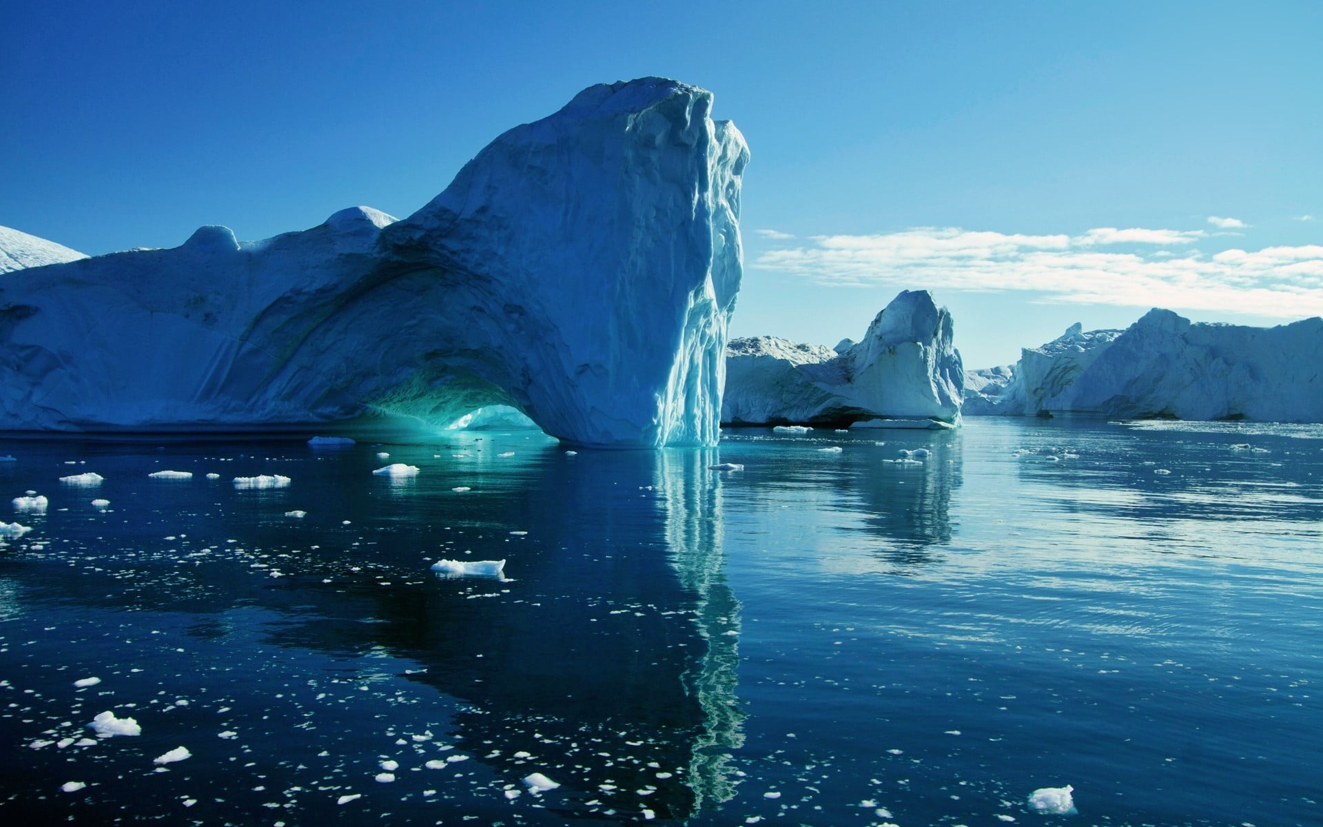 Photo of iceberg during daytime HD wallpaper | Wallpaper Flare