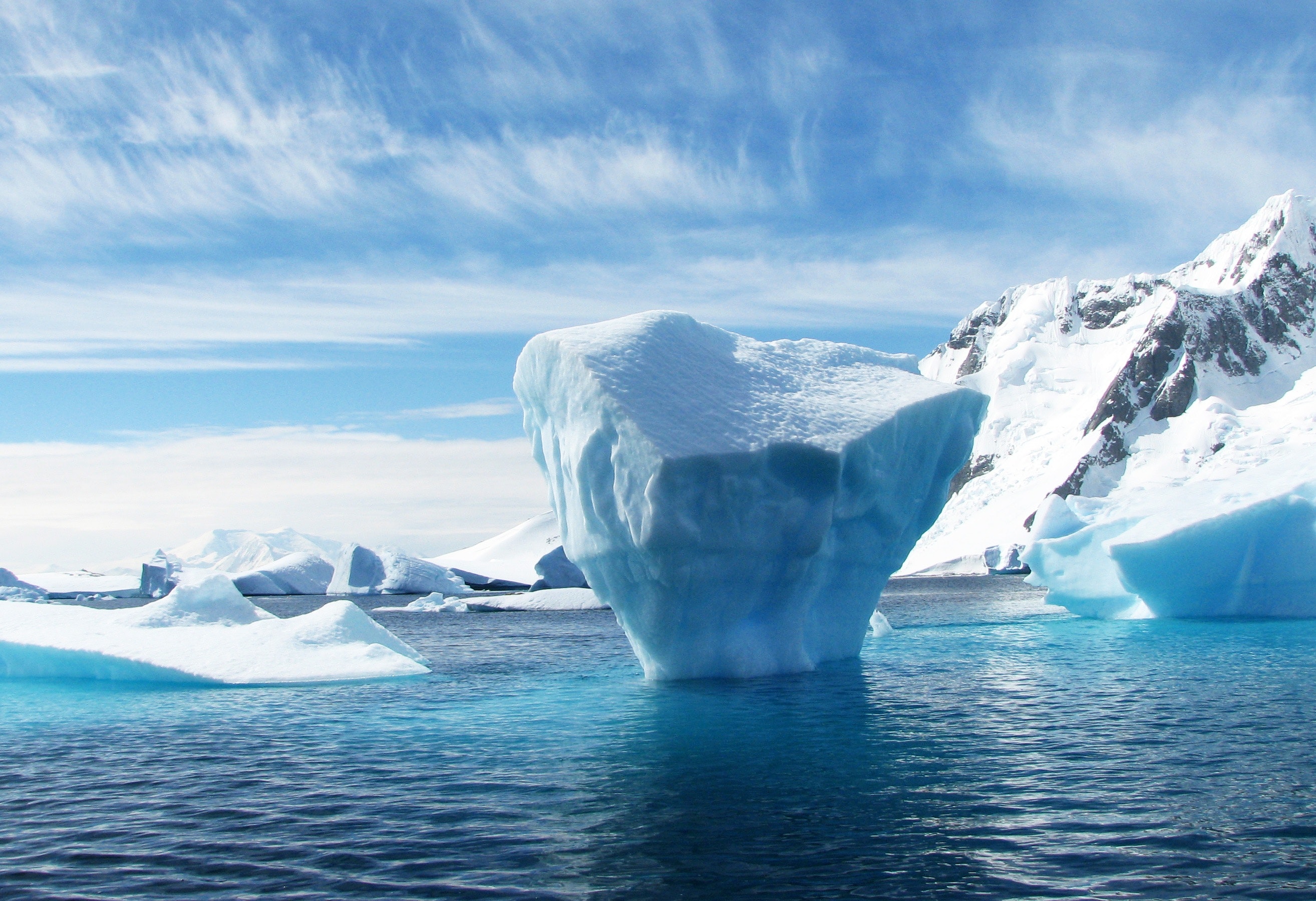 Iceberg during daytime photo