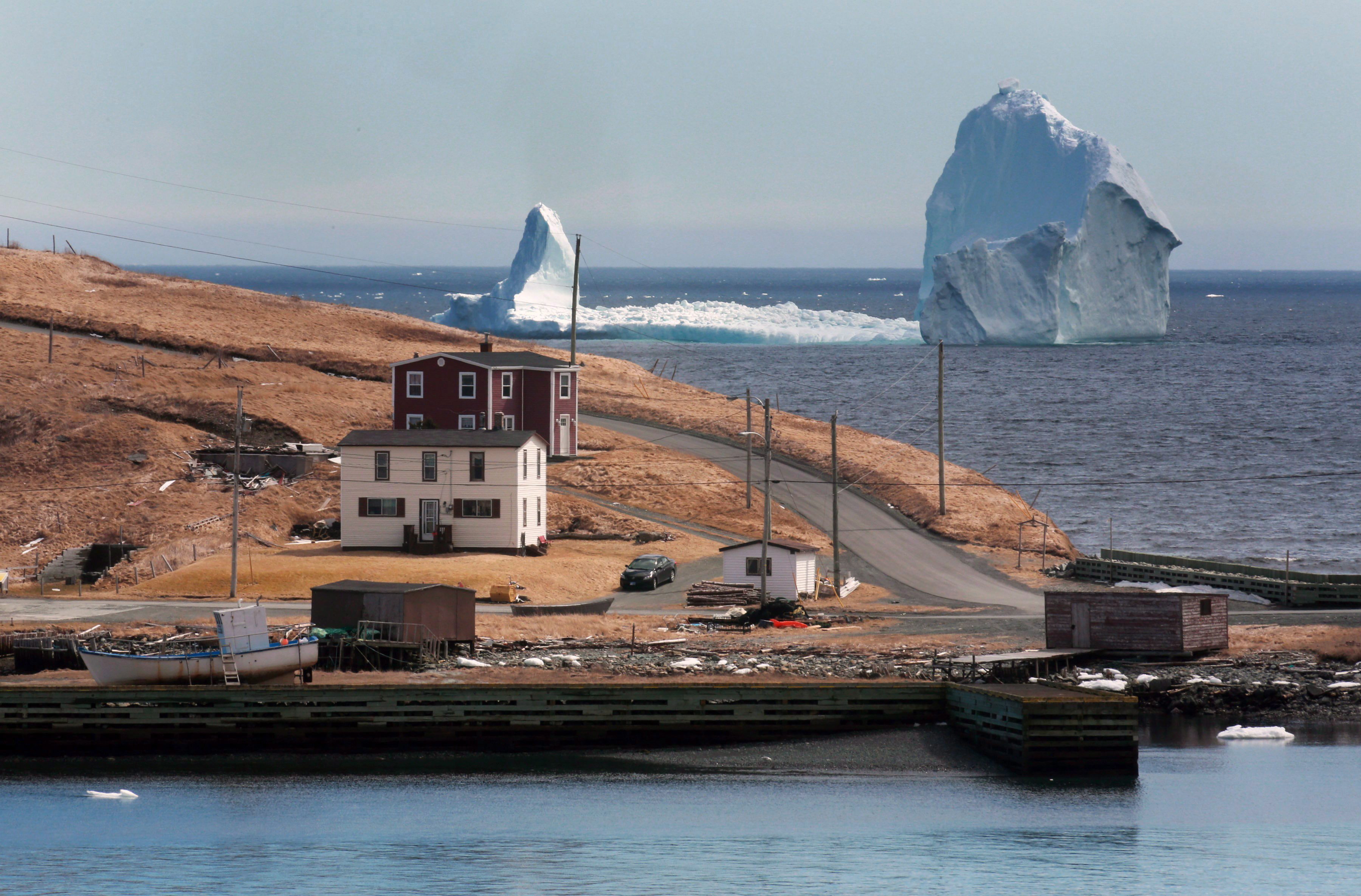 Iceberg dead ahead! Record 673 icebergs counted off Newfoundland ...