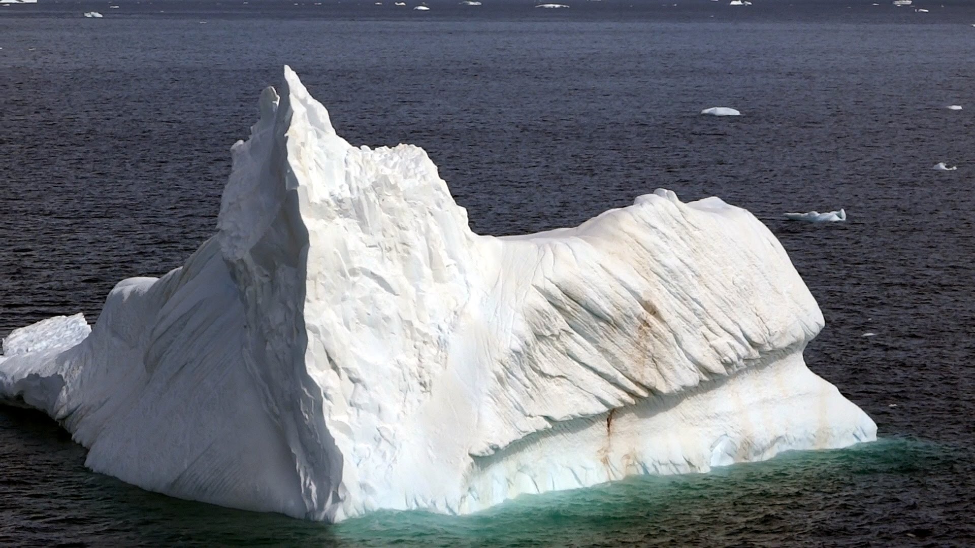 Icebergs & Glaciers Seen From Our Cruise Ship Balcony - YouTube