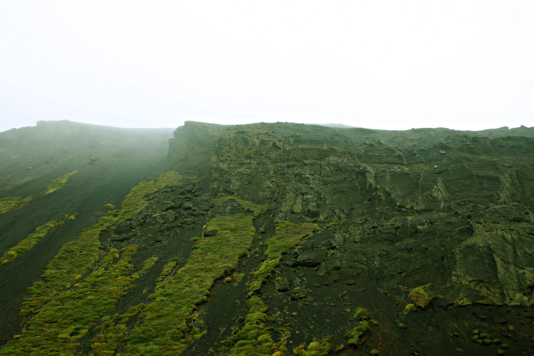 Icelandic cliffs photo