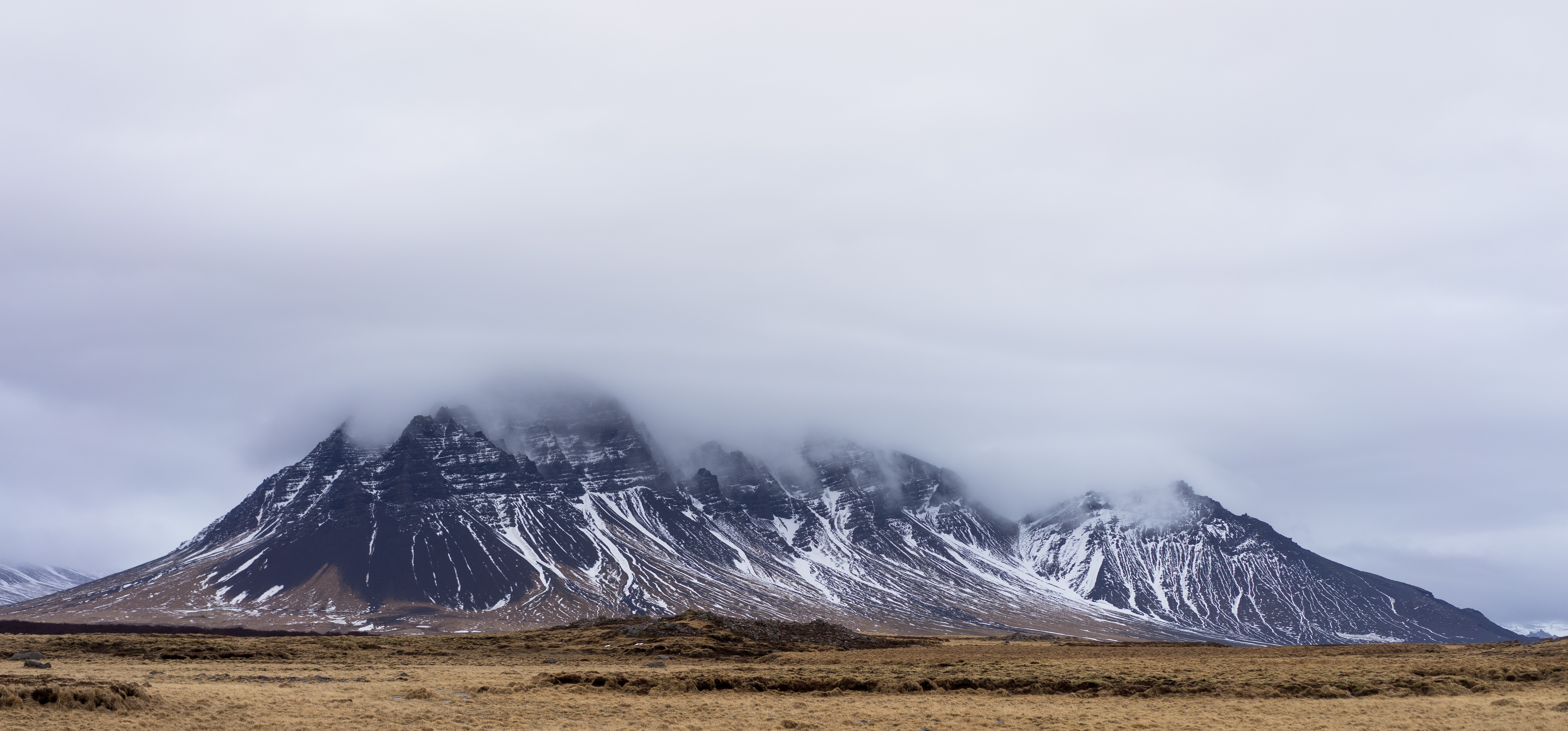 Icelandic Landscape, Cloud, Cloudy, Cold, Desert, HQ Photo