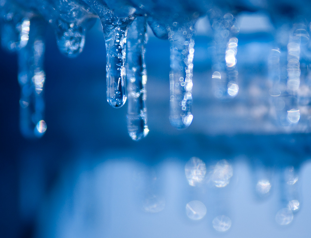 Icicles, Blue, Cold, Frozen, Ice, HQ Photo