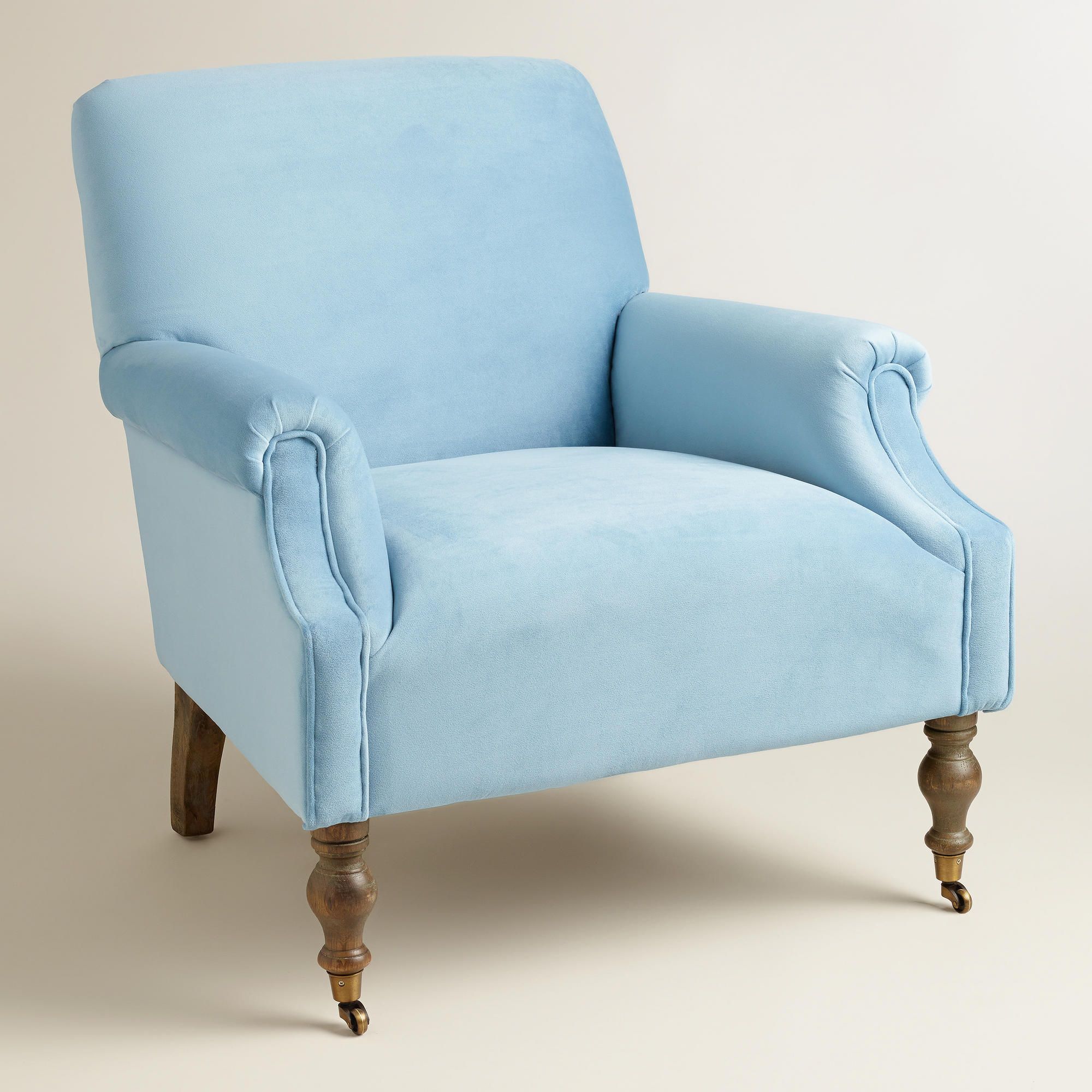 299 + 40 shipping ready to ship Icy Blue Mazie Chair | World Market ...