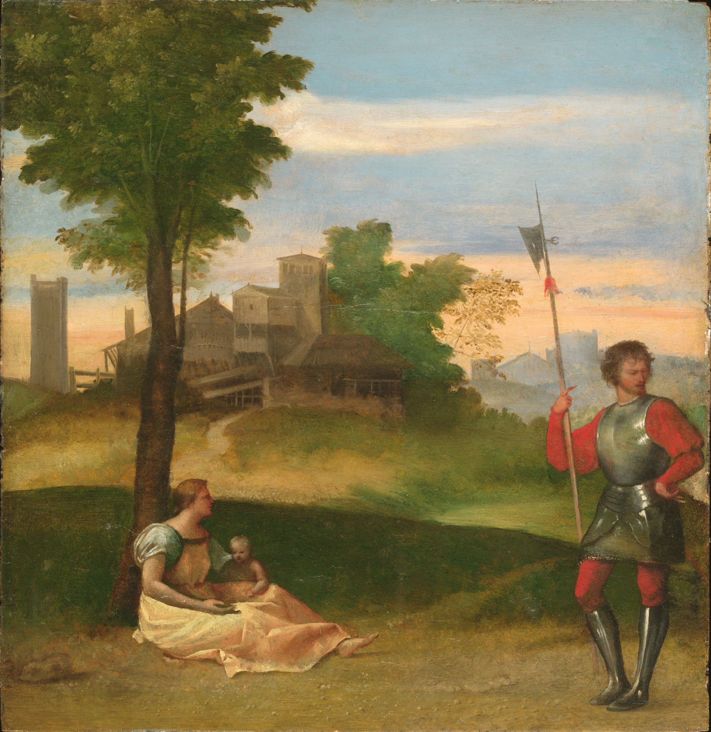 From the Harvard Art Museums' collections An Idyll: A Mother and a ...