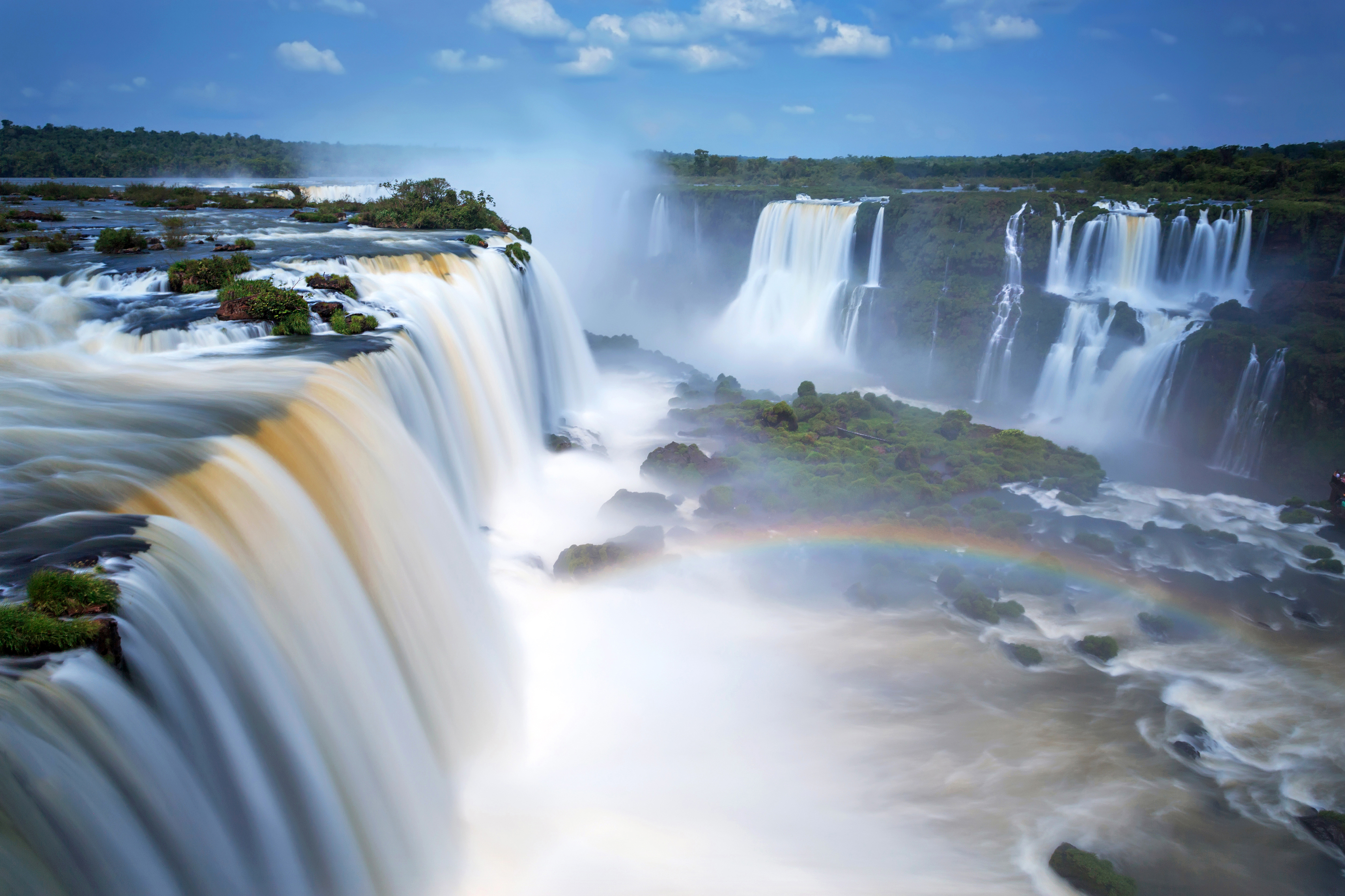 Wallpaper Iguazu Falls, Waterfalls, Argentina, 4K, Nature, #5447