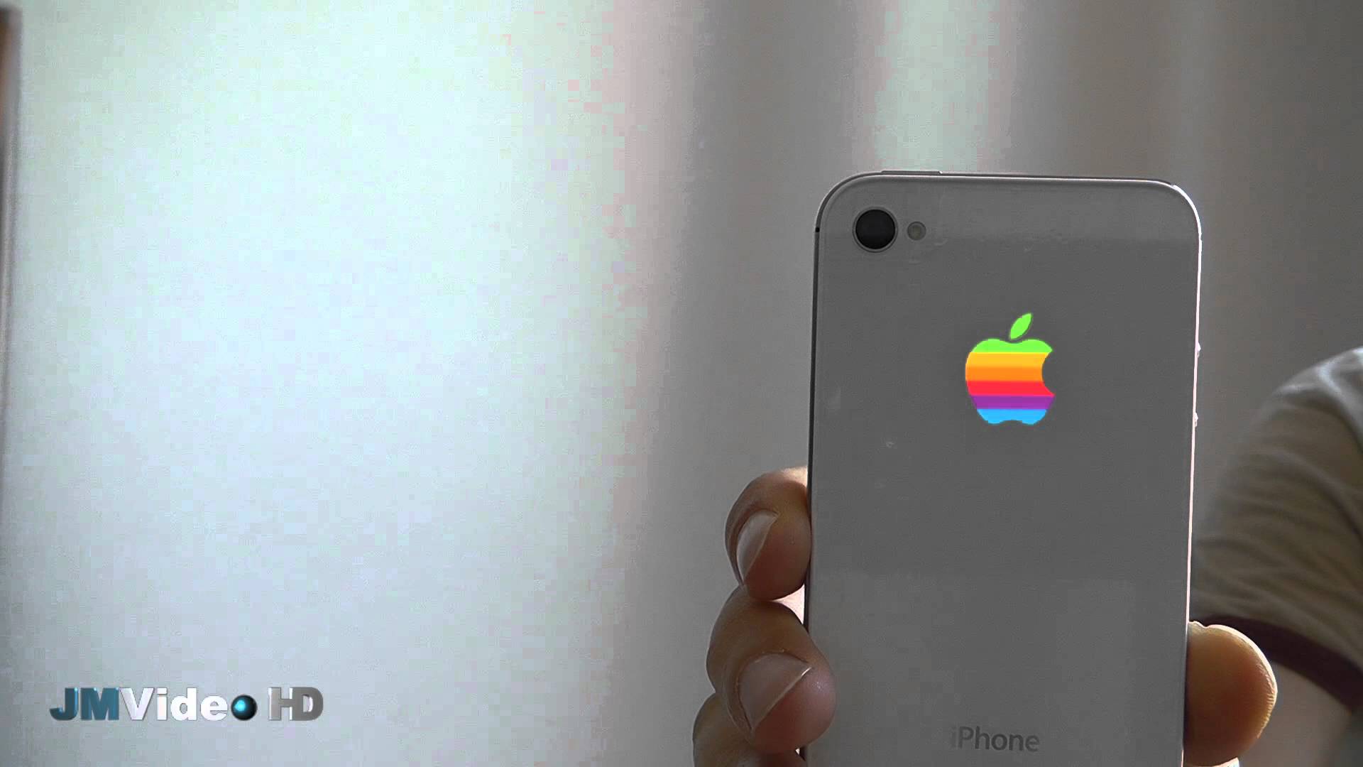 Illuminated iPhone Apple logo - YouTube