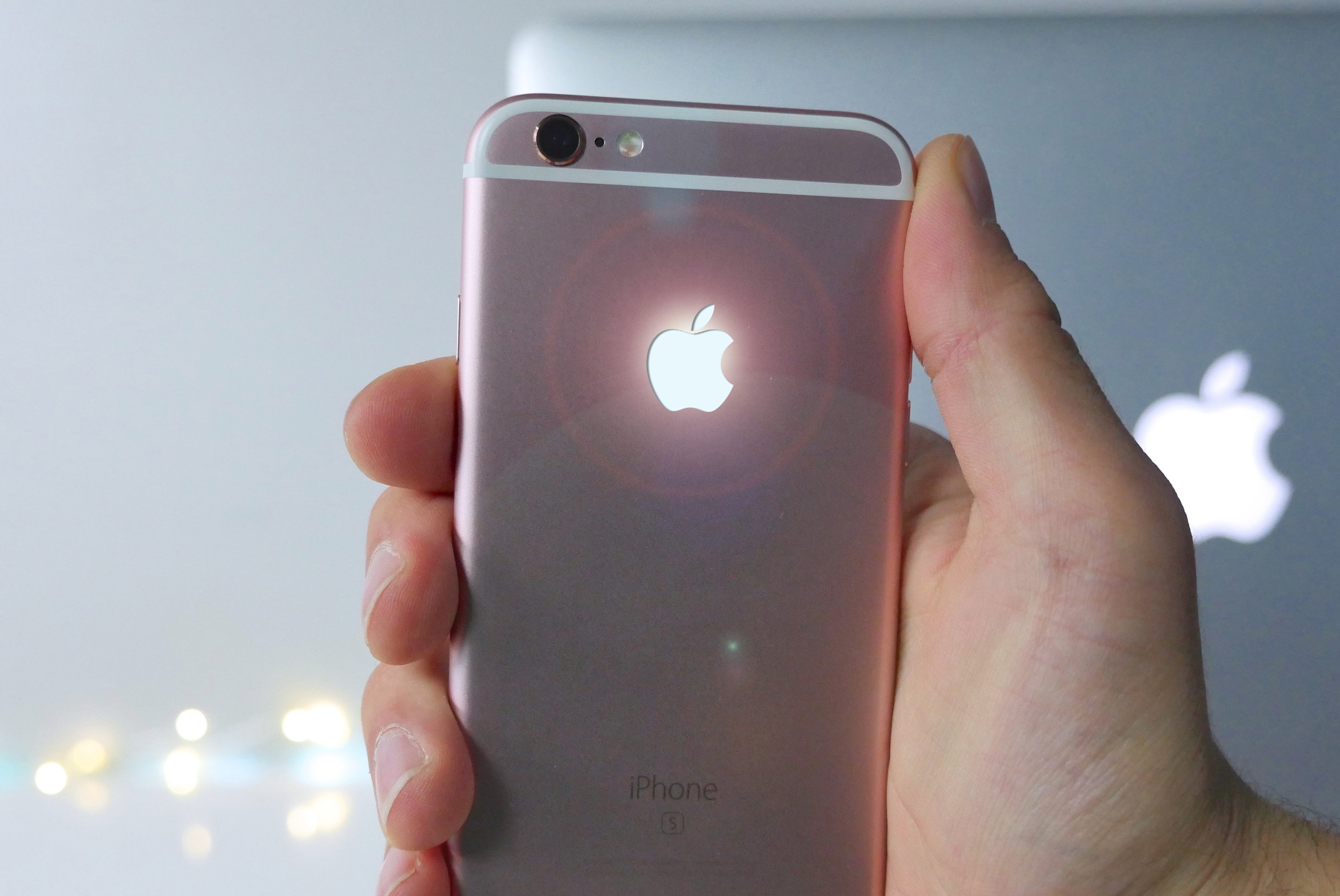 Glowing Apple Logo iPhone 6S Mod - How To & Should You? - YouTube