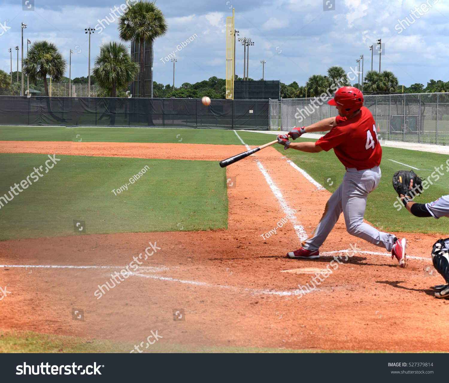 Baseball Player Full Stride Just Before Stock Photo 527379814 ...