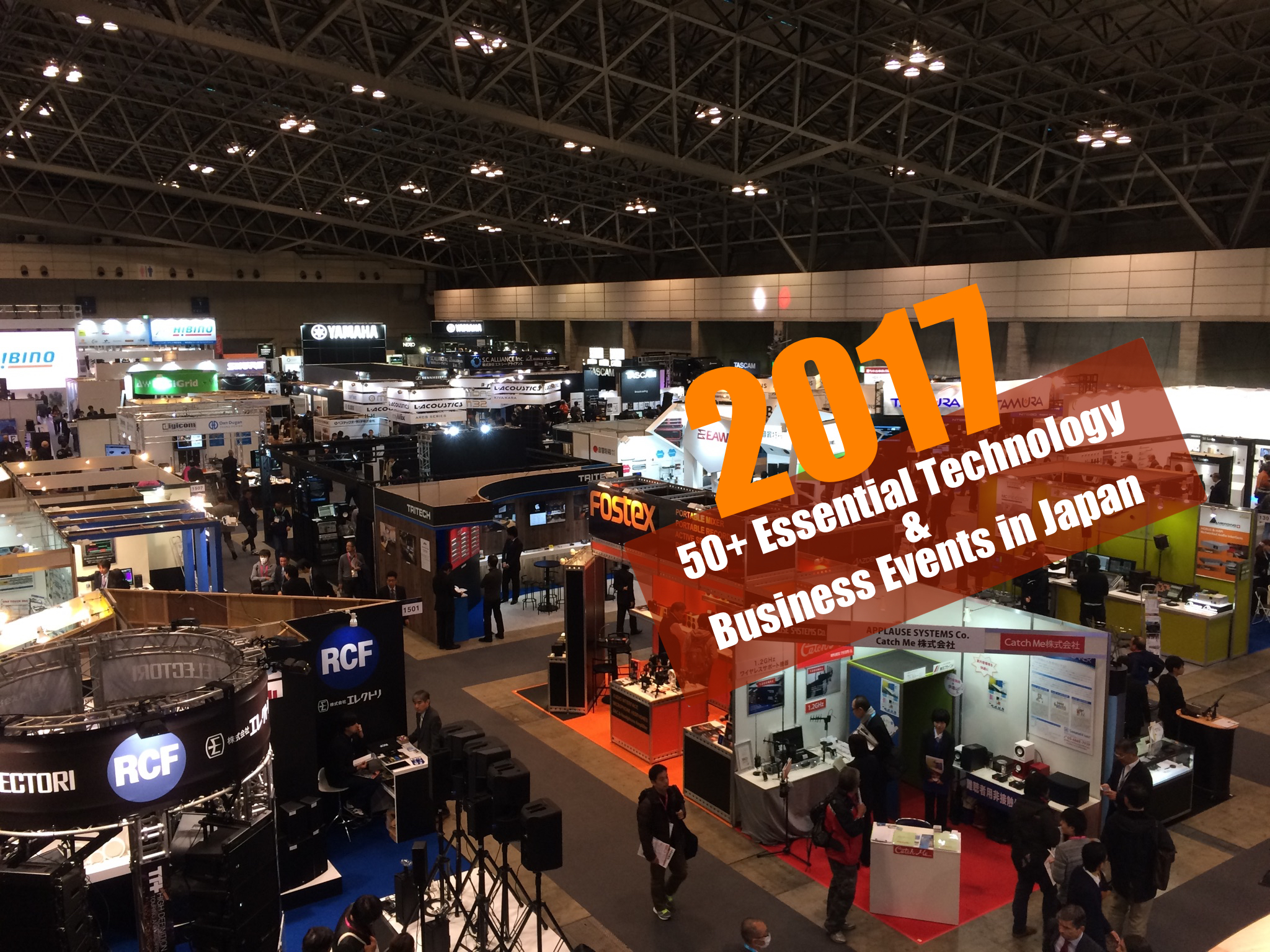 2017 Essential Tech & Business Events in Japan - PIPELINE Japan