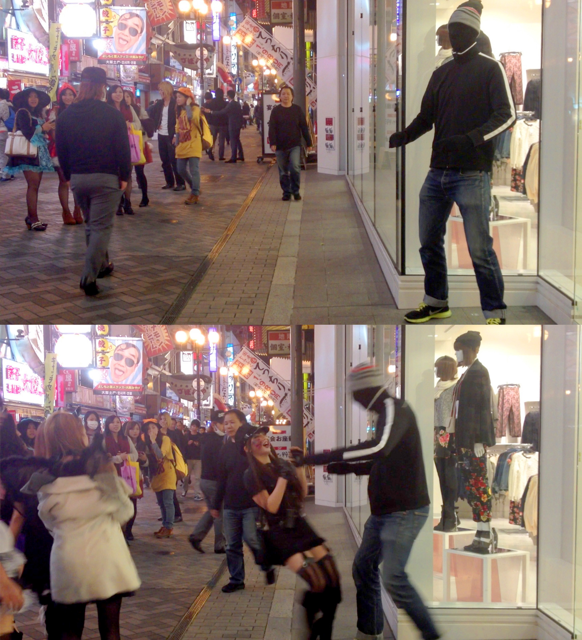 I am a 2m tall American living in Japan - I was a mannequin for ...