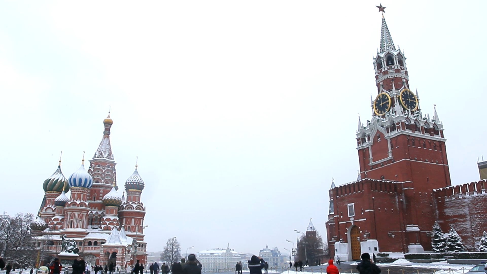 Red Square in Moscow, Russia (February, 2013). 