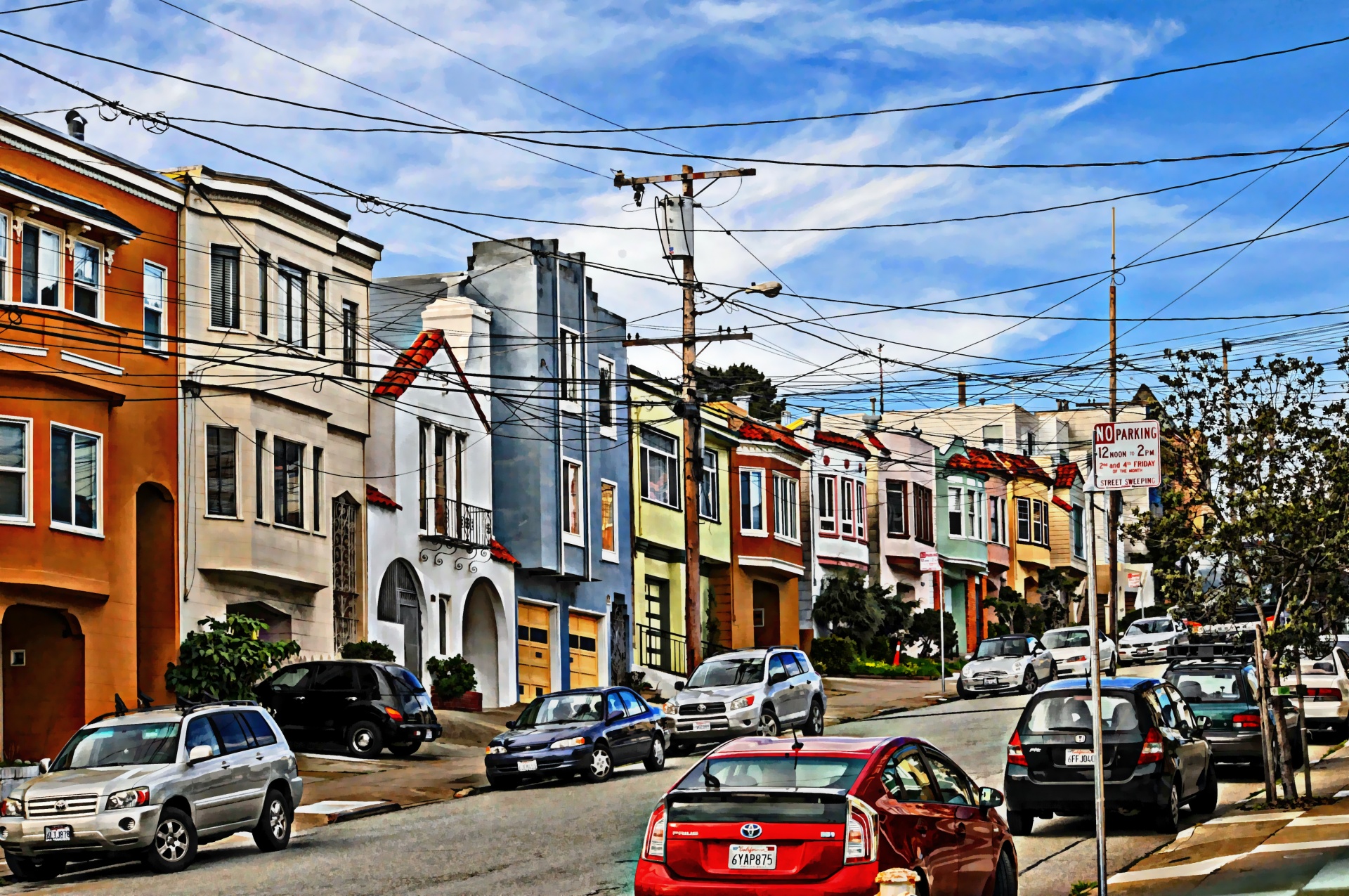 San Francisco Neighborhood Free Stock Photo - Public Domain Pictures