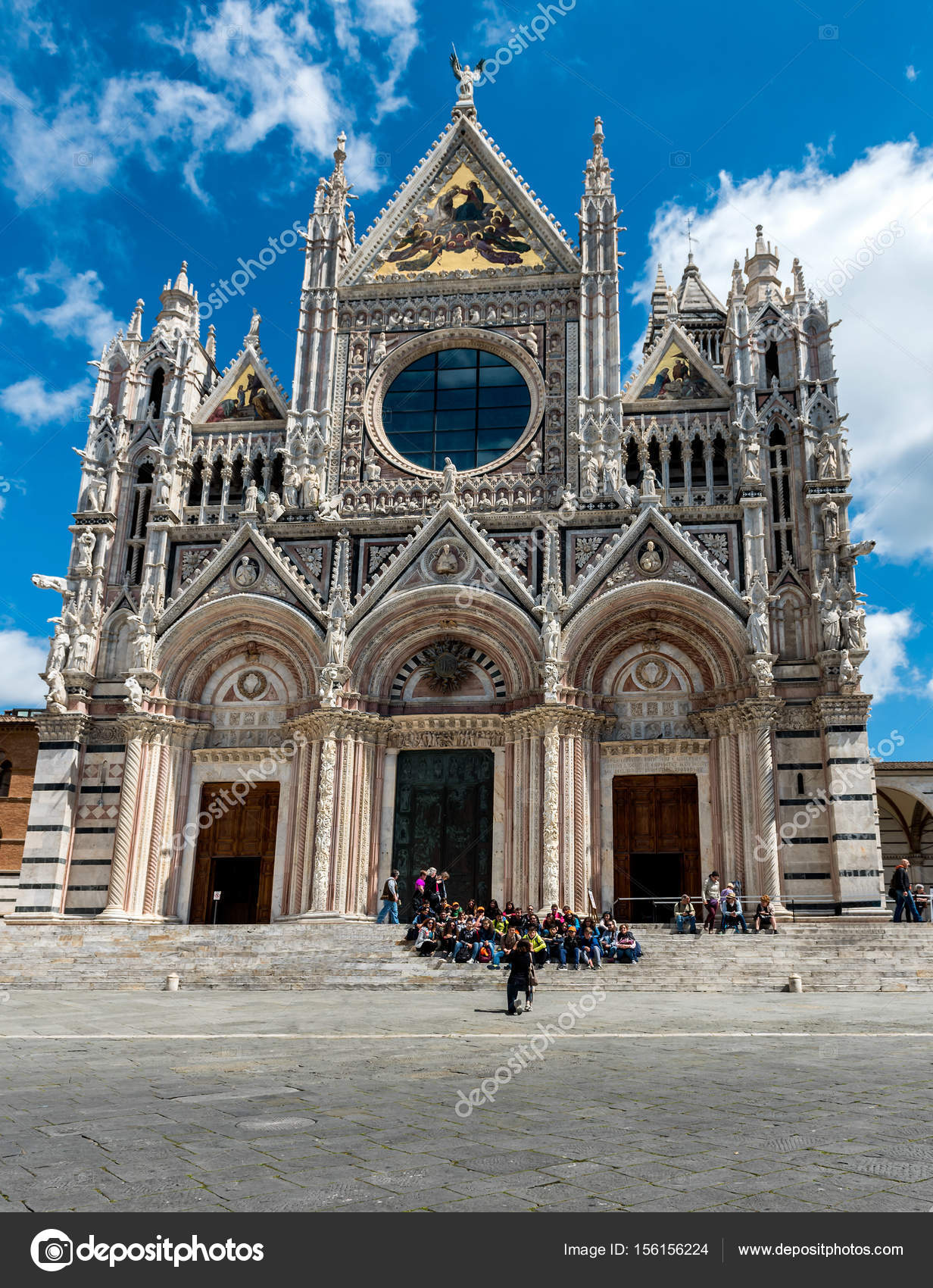 Cathedral in Sienna, Tuscany, Italy – Stock Editorial Photo ...