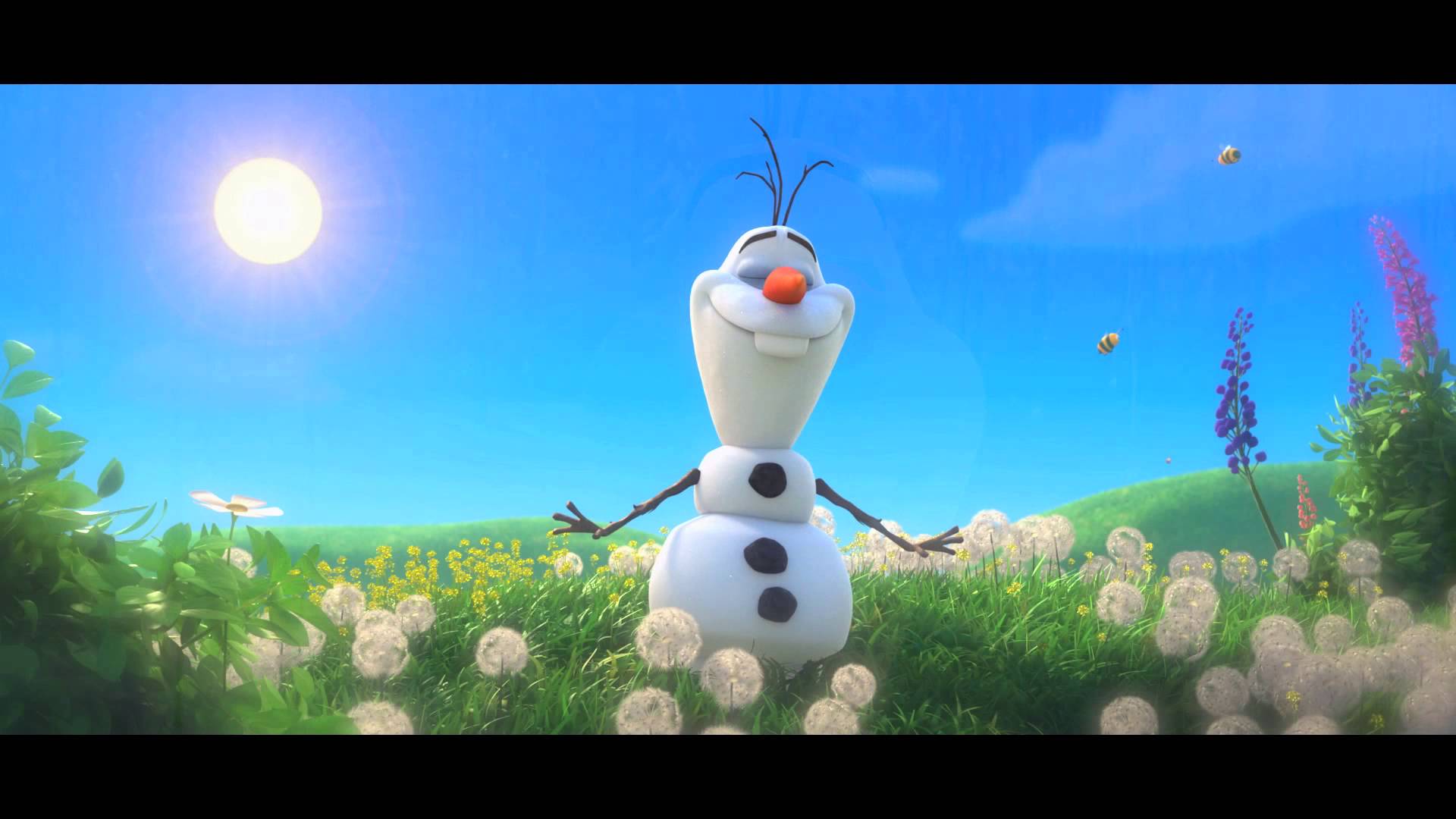 Disney's FROZEN MomStart Singing As Olaf In Summer Song 112013 - YouTube