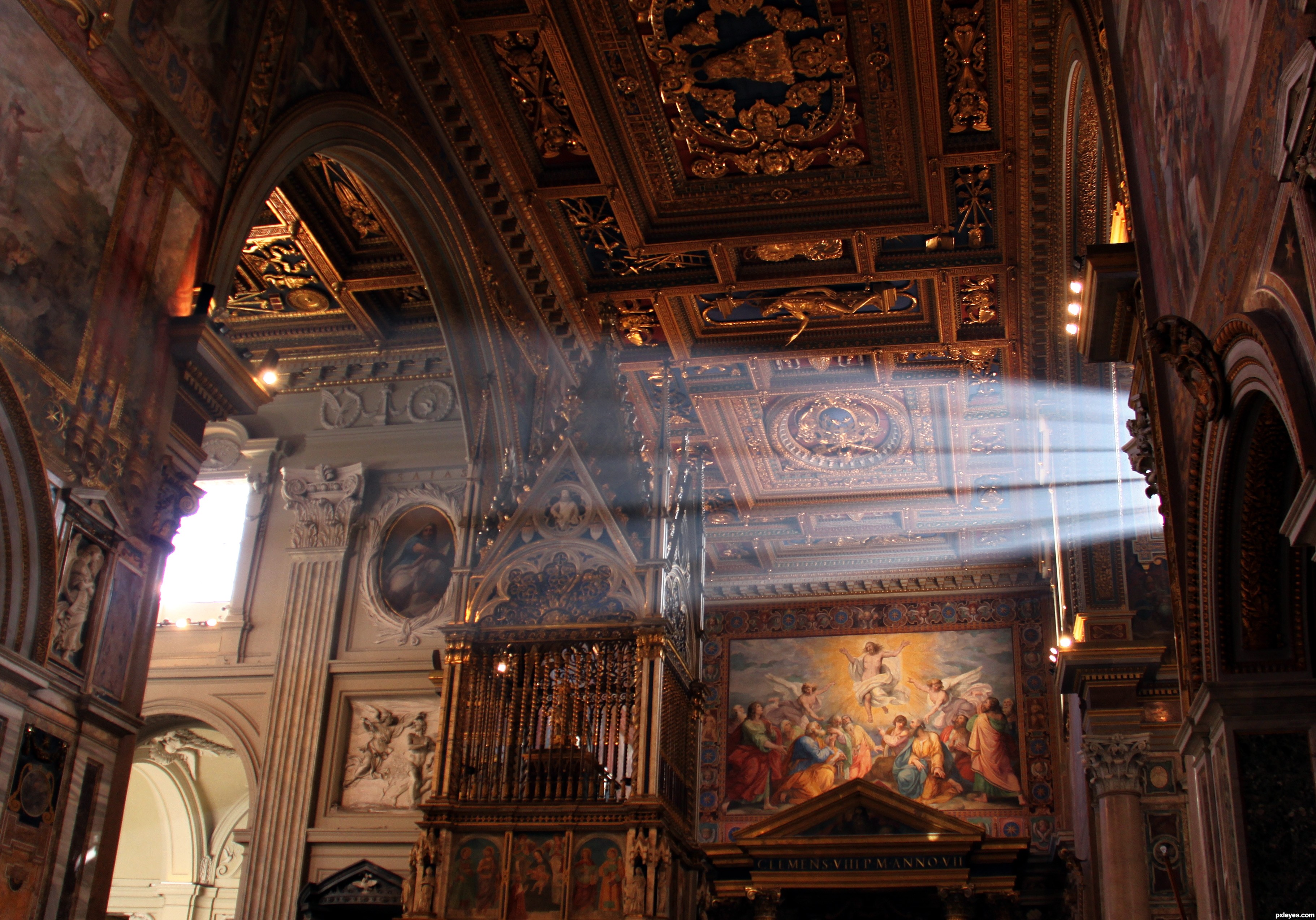 Rays in the church picture, by patty for: light rays 2 photography ...