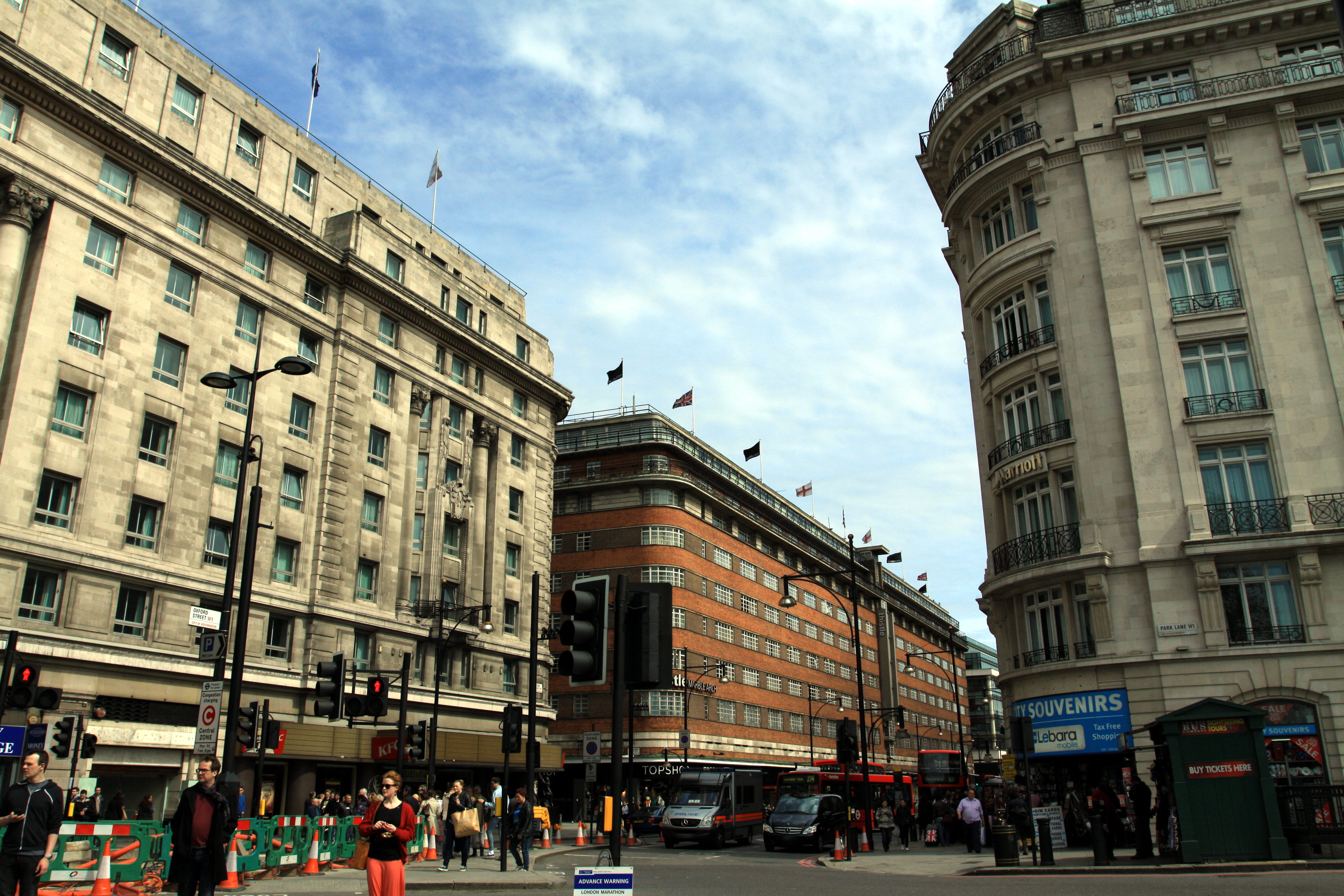 File:Building on Oxford Street in the City of Westminster, London in ...