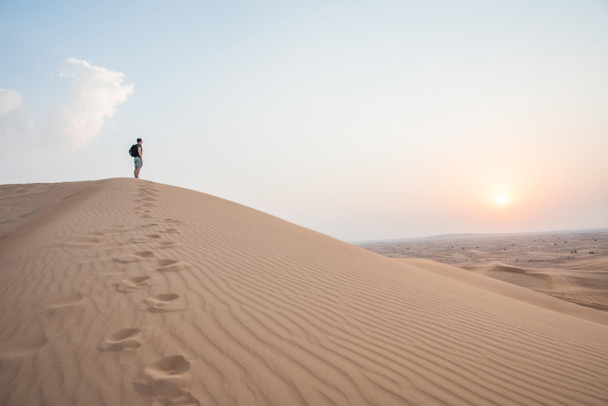 Walking In The Desert Free Photo - ShotStash