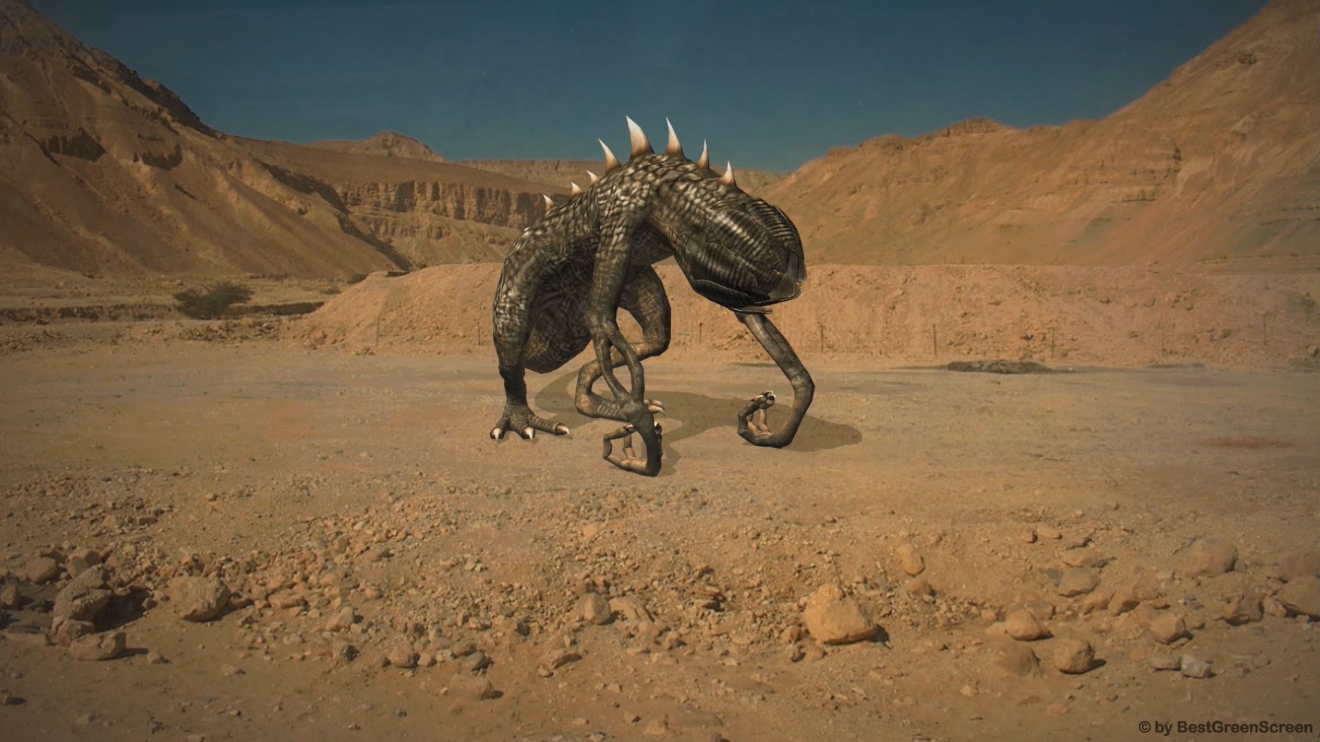 Alien Monster Creature in the desert discovered ...... - YouTube