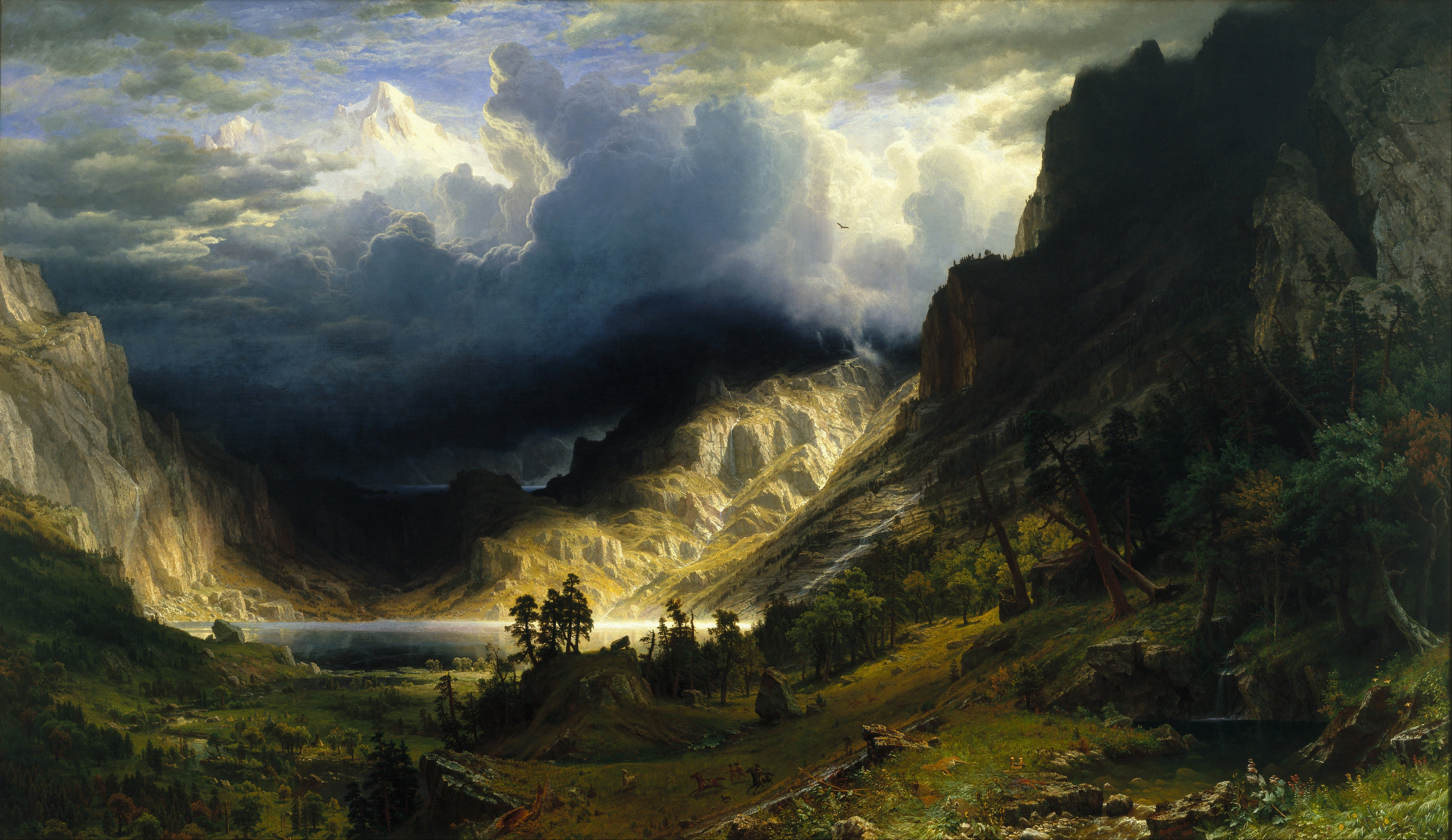 A Storm in the Rocky Mountains, Mt. Rosalie - Wikipedia