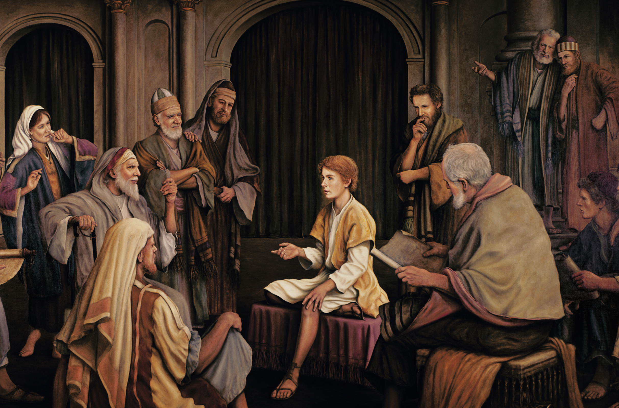 Jesus Teaching the Elders in the Temple