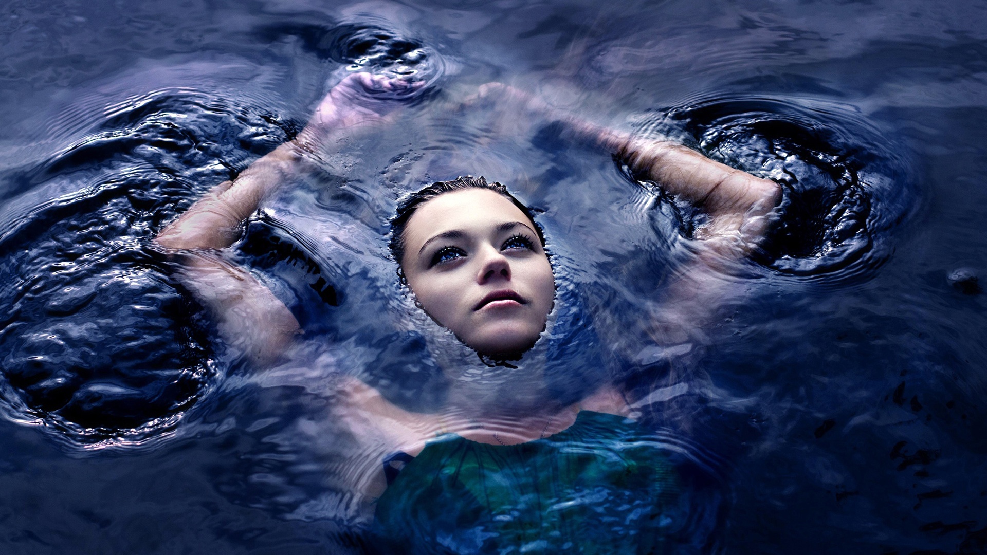 Wallpaper Girl in the water 1920x1200 HD Picture, Image