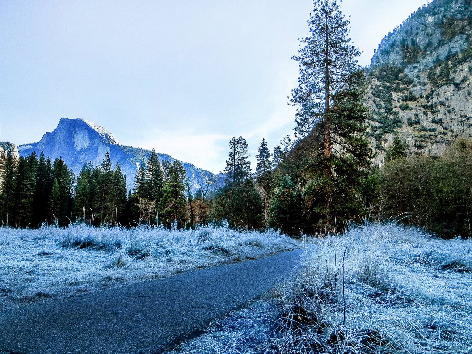 Yosemite gets far fewer visits in winter. Folks don't know what they ...